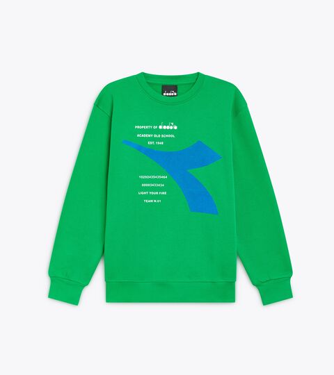Crewneck sweatshirt - Boy
 JB. SWEATSHIRT CREW FREGIO POISON GREEN - Diadora