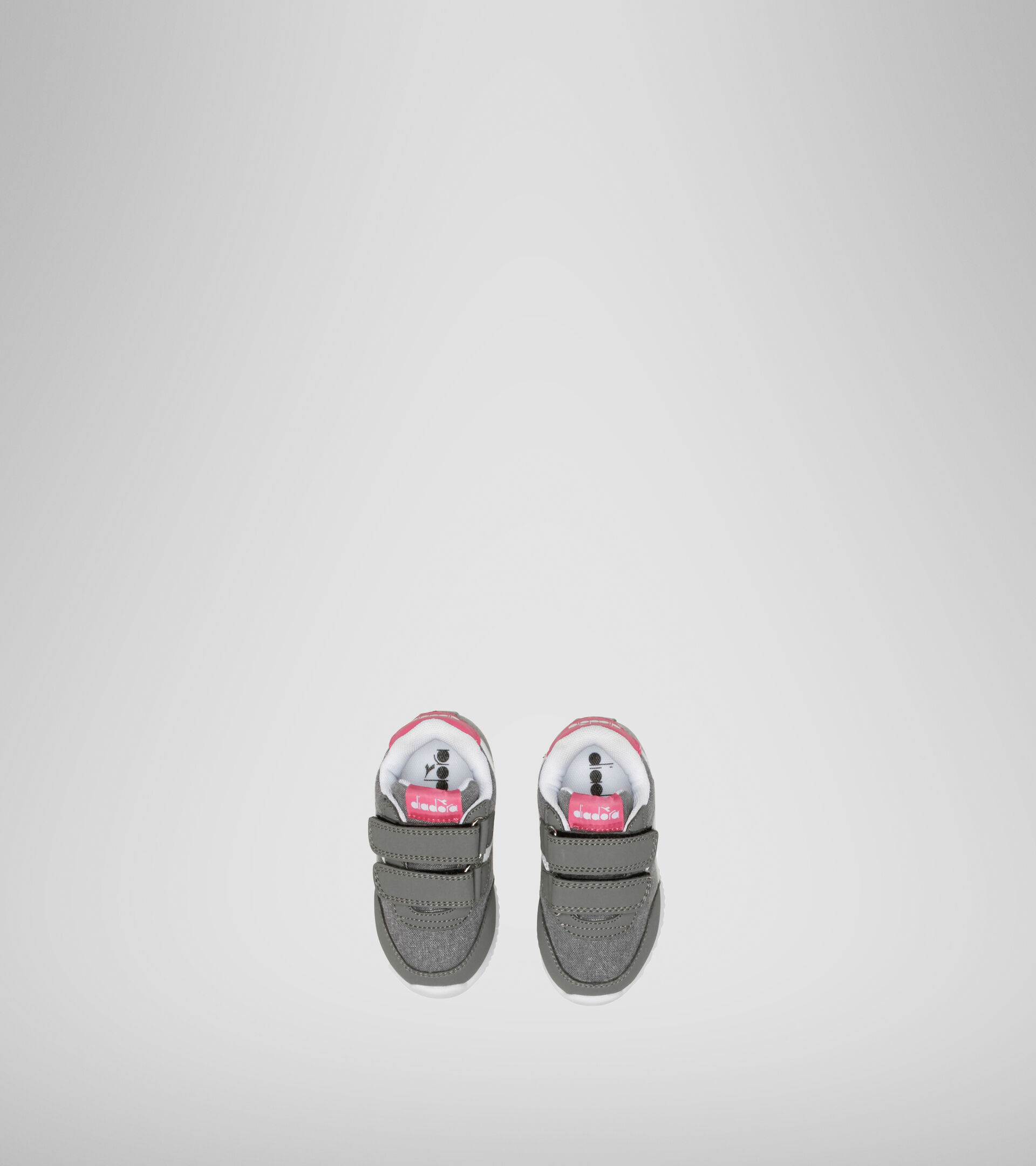 Chaussures de sport - Bambins 1-4 ans JOG LIGHT TD GRIS CHARBON/FANDANGO ROSE - Diadora