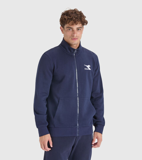 Sudadera deportiva - Hombre SWEAT FZ CORE AZUL CHAQUETON - Diadora