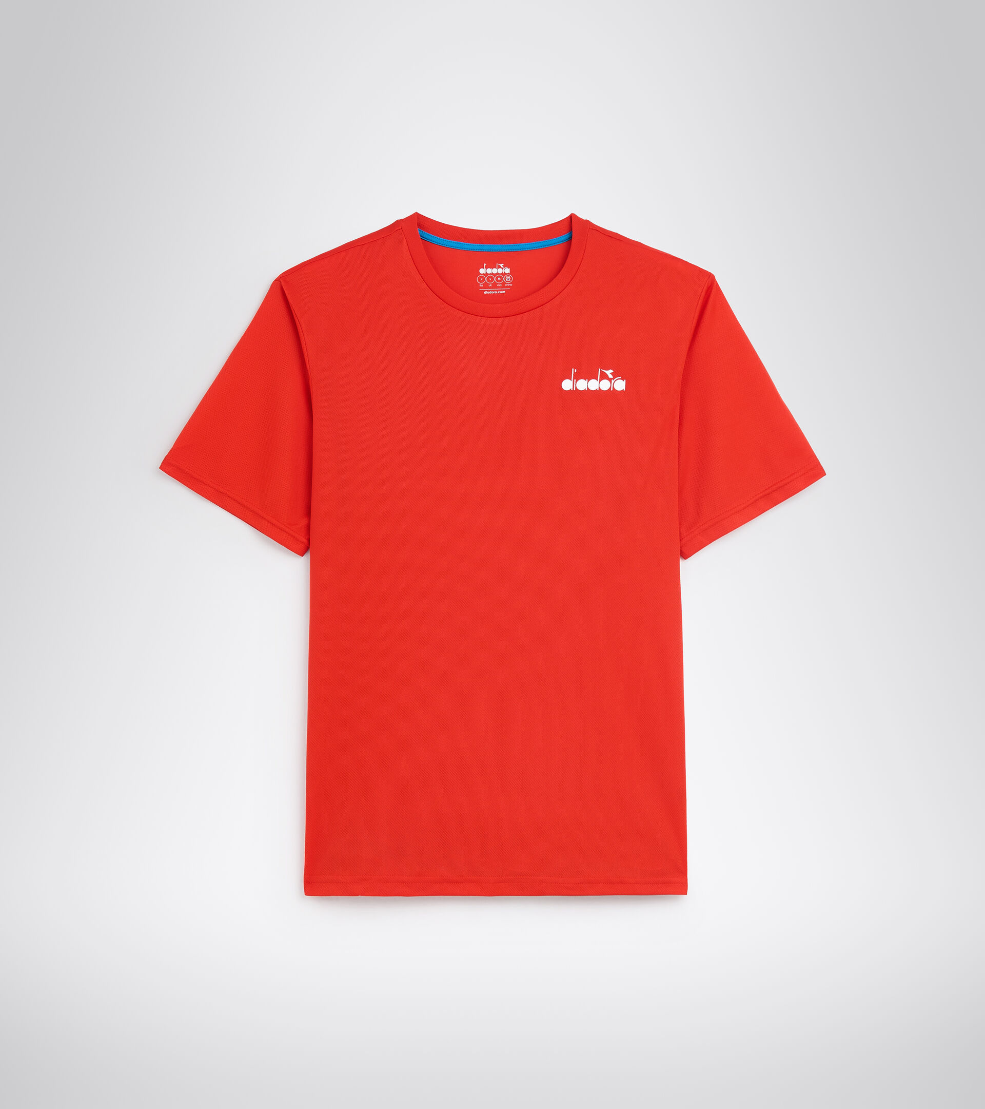 T-shirt da tennis a manica corta - Uomo SS CORE T-SHIRT T ROSSO FER.ITALIA - Diadora