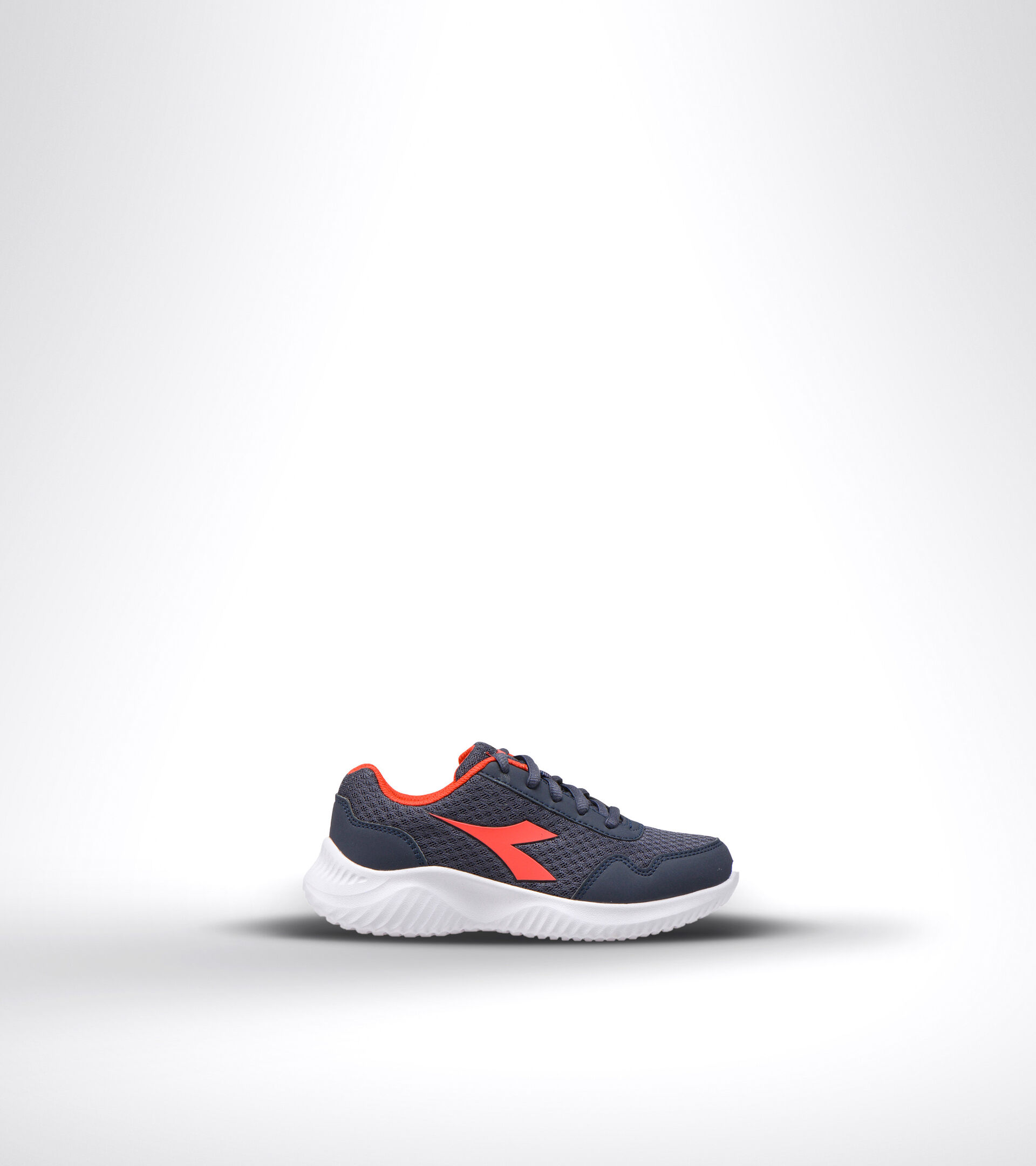 Running shoe - Unisex kids ROBIN 2 JR ESTATE BLUE/HIGH RISK RED - Diadora