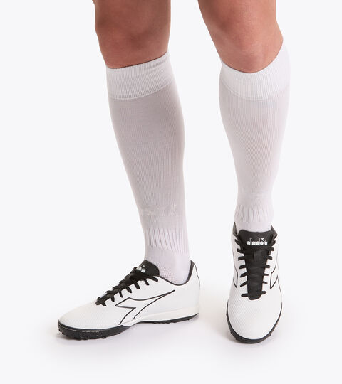 PICHICHI 4 TFR, BLANC/NOIR (C0351). Chaussures de football pour terrains durs - Unisexe PICHICHI 4 TFR BLANC/NOIR (C0351). - Diadora