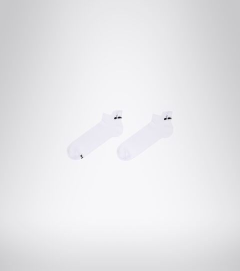 Unisex Running Socks LIGHTWEIGHT QUARTER SOCKS OPTICAL WHITE - Diadora