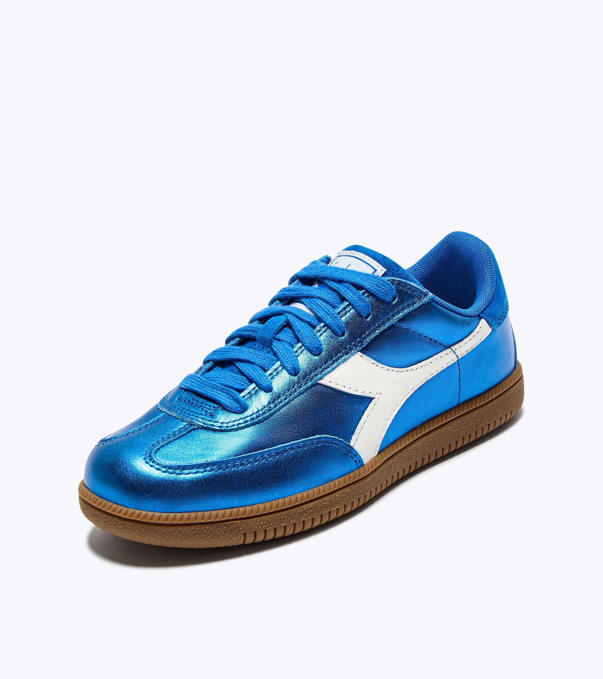 Leather sneakers - All gender TRAINER METALLIC MICRO BLUE - Diadora