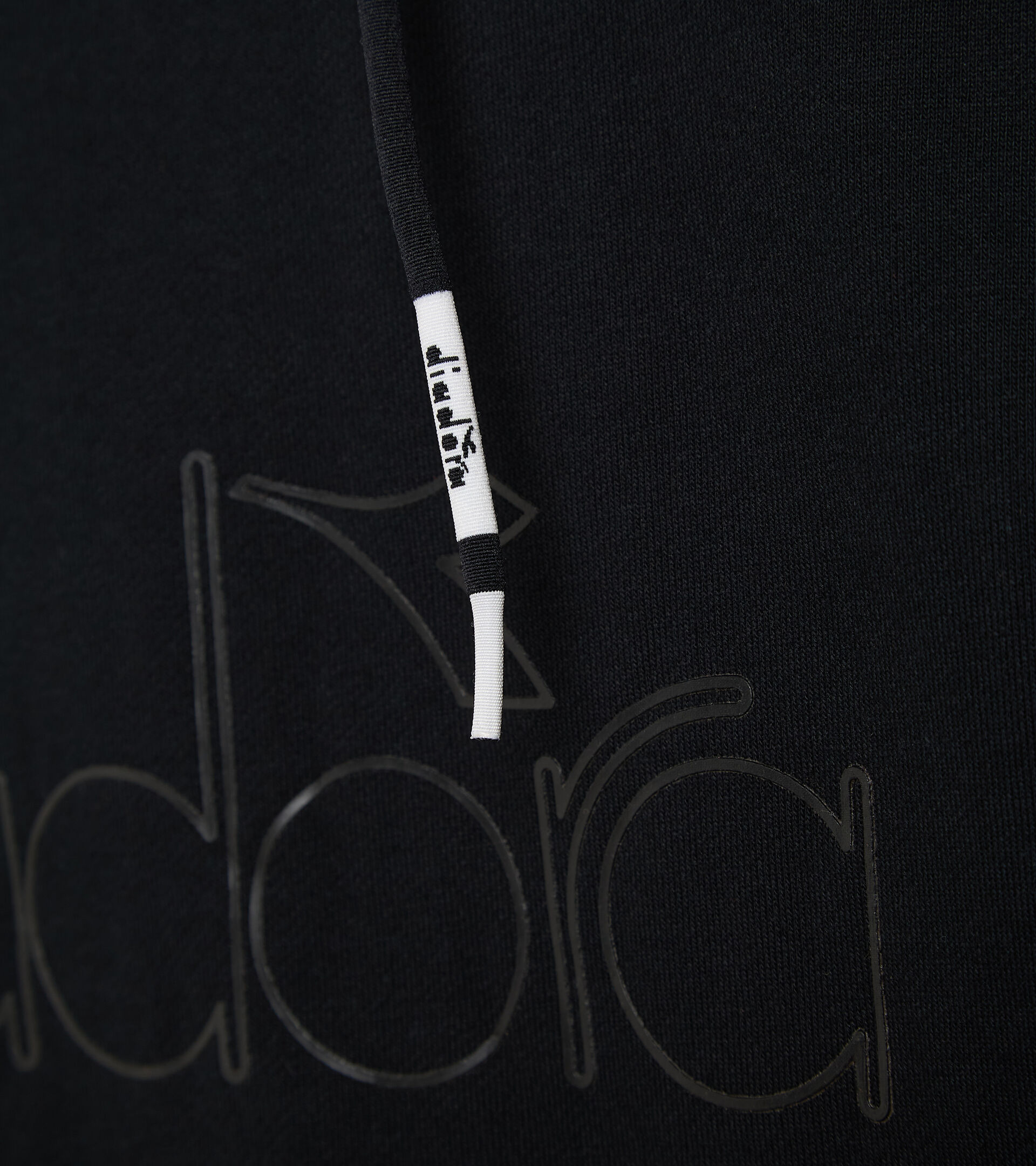 Hooded sweatshirt - Unisex HOODIE DIADORA HD BLACK - Diadora