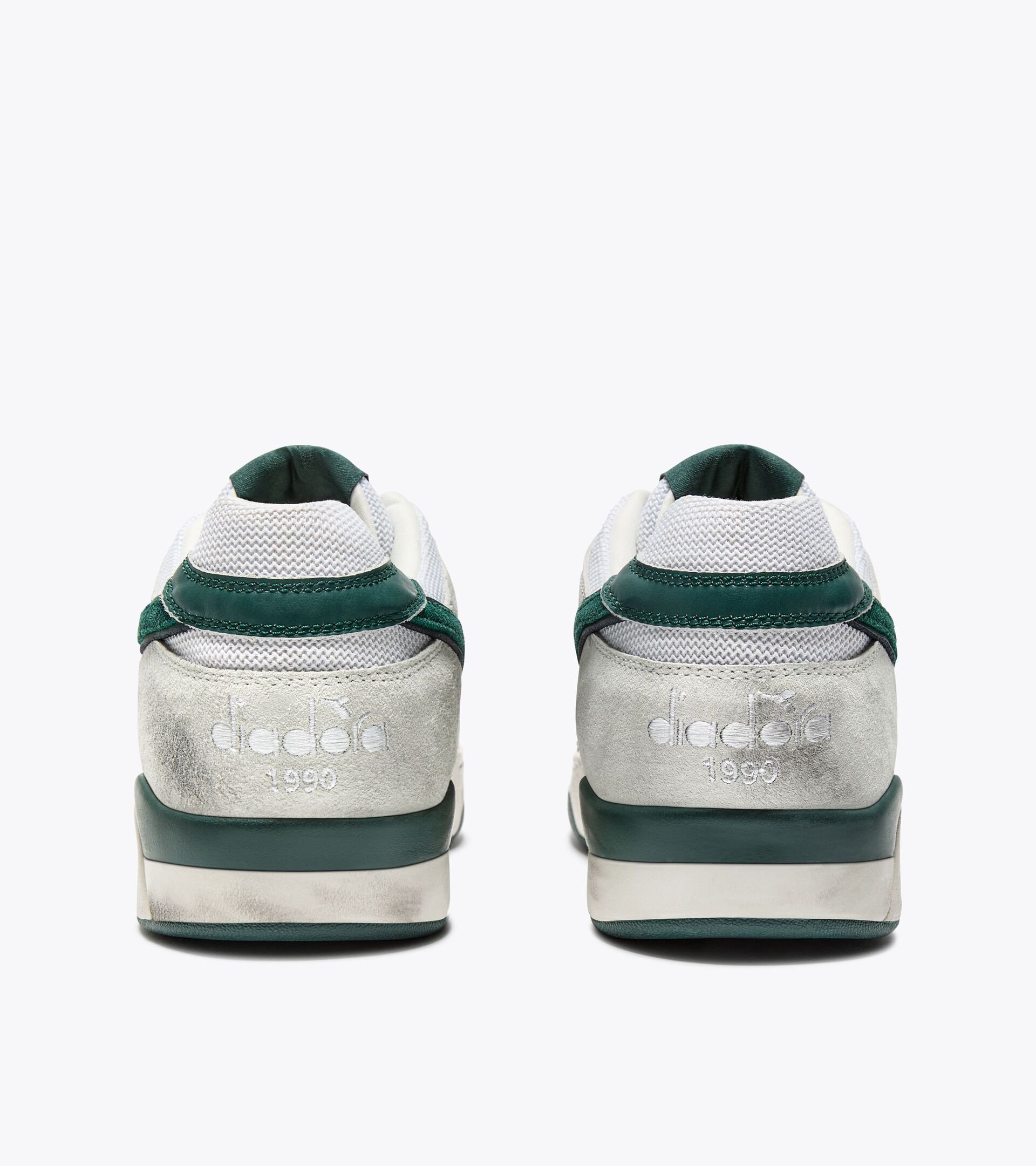 Heritage leather sneaker - All-Gender B.560 USED WHTIE/BISTRO GREEN - Diadora