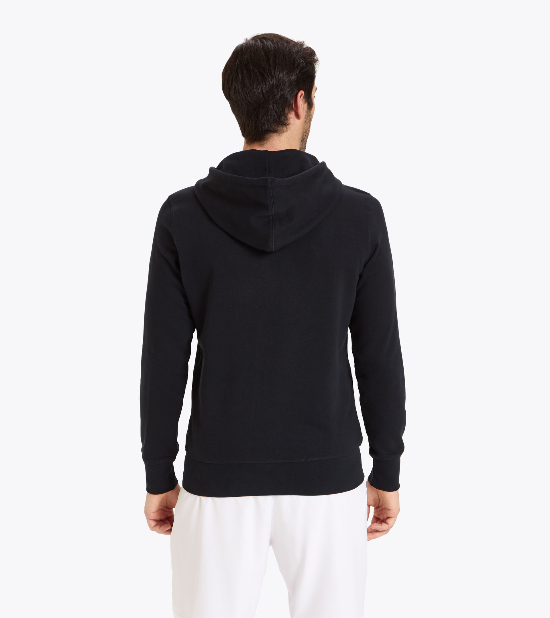 Sudadera de tennis - Hombre HD FZ SWEAT DIADORA CLUB NEGRO - Diadora