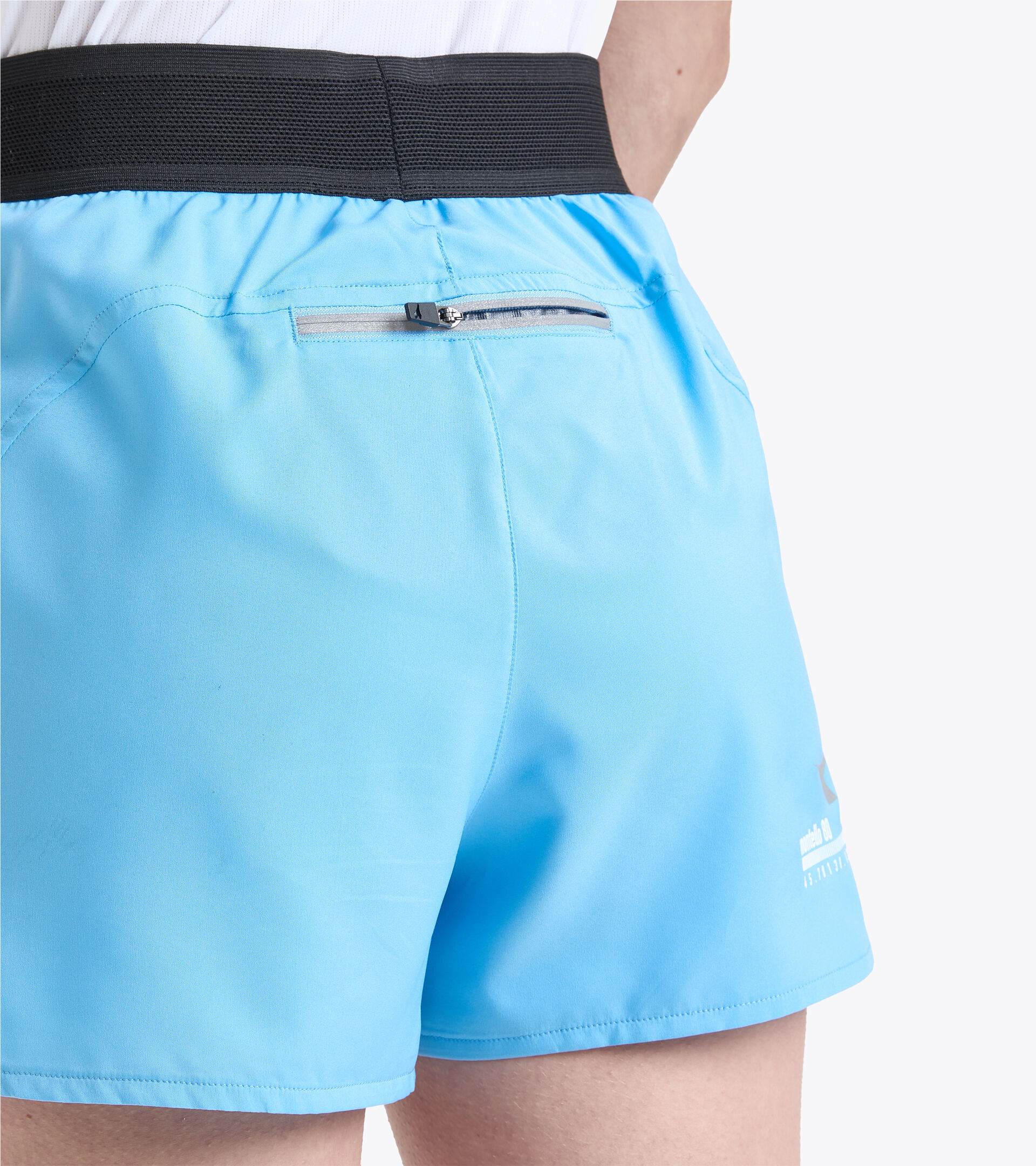 Running shorts - Women L. DOUBLE LAYER SHORTS BE ONE BONNIE SKY-BLUE - Diadora