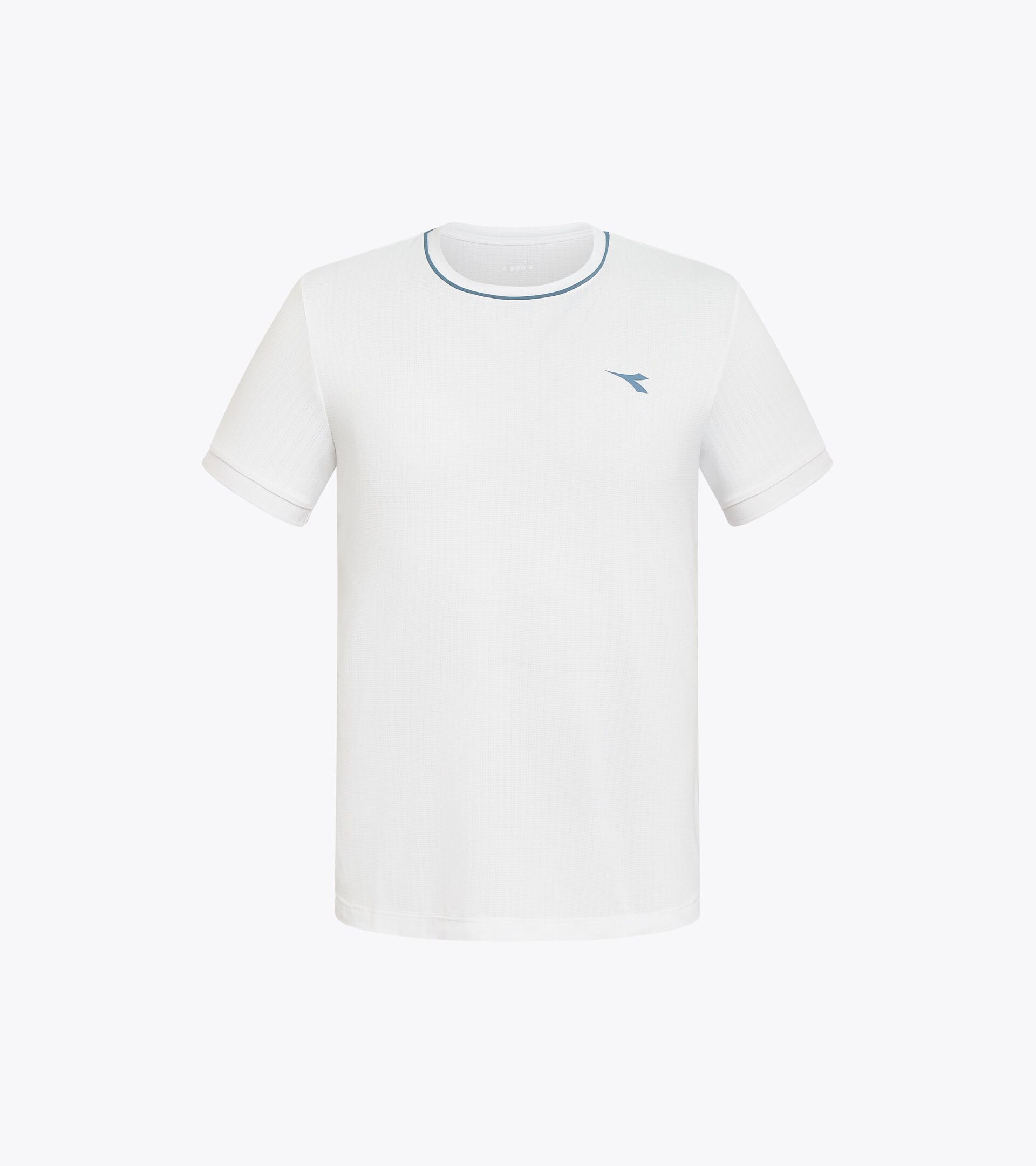 Camiseta de tenis - Hombre SS T-SHIRT ICON BLANCO VIVO - Diadora
