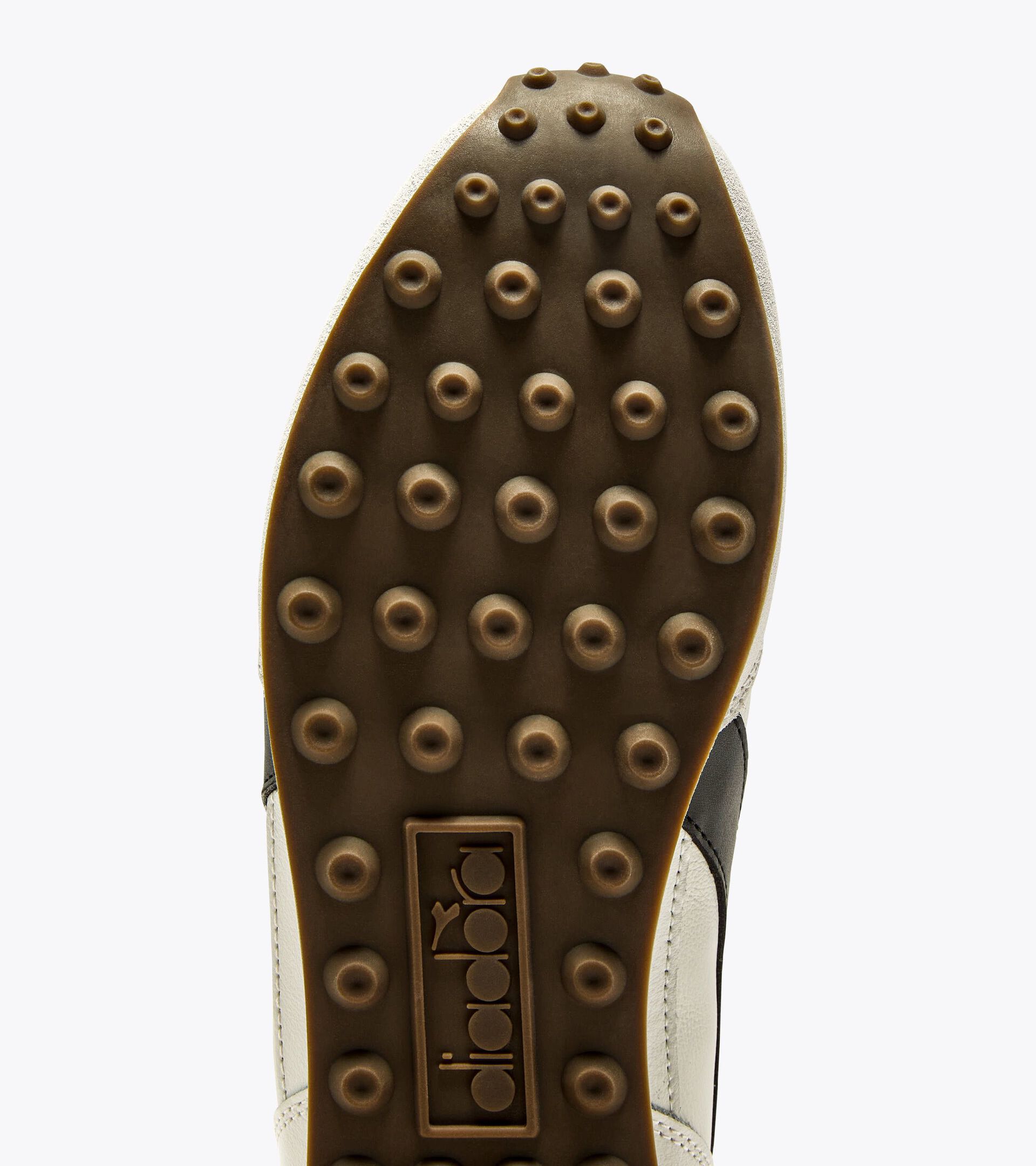 Low-profile leather sneaker - All-Gender RALLY L WHITE - Diadora