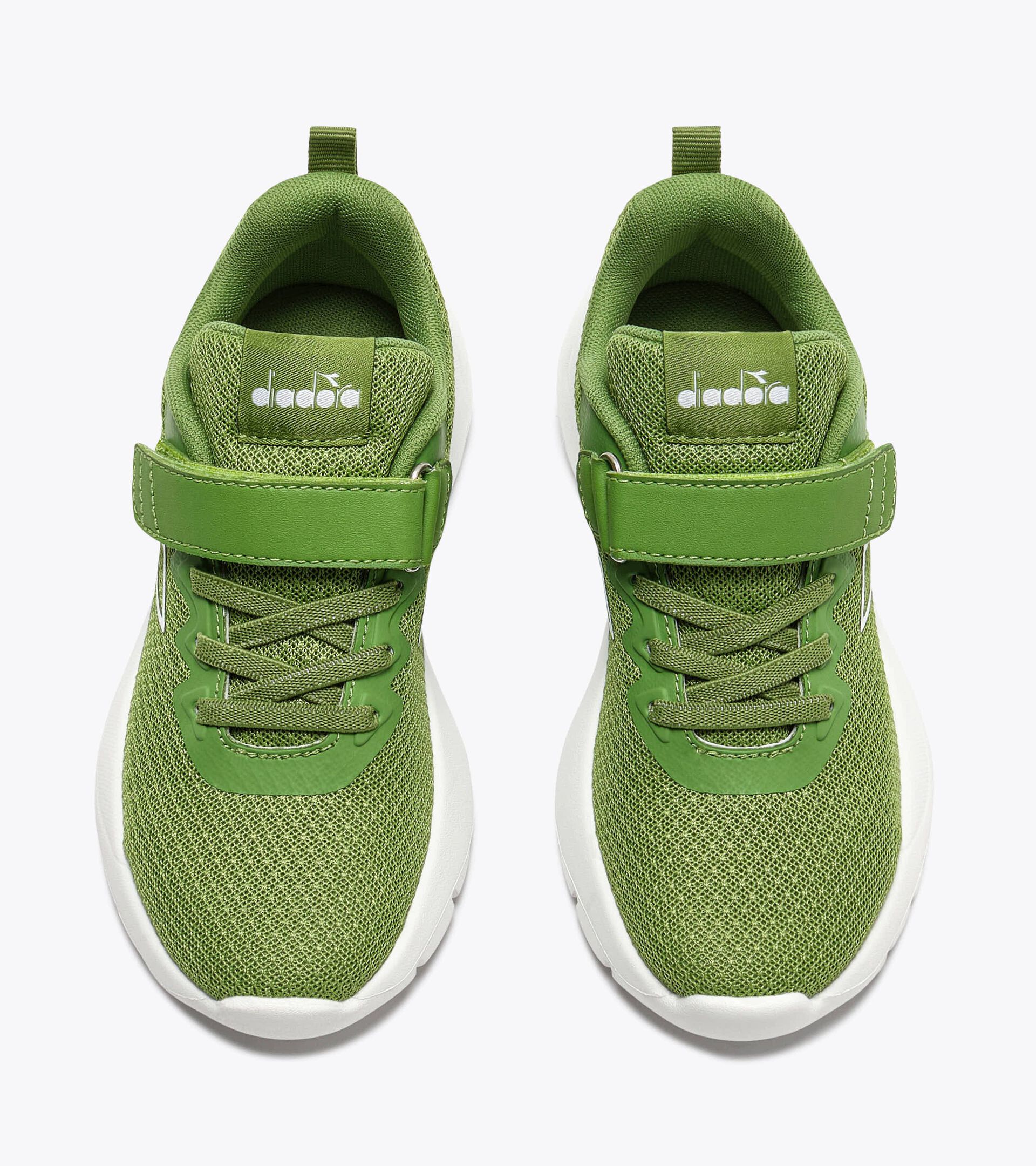 Running  shoe -  4-8  years old - Kids EVO RUN PS MEADOW GREEN - Diadora