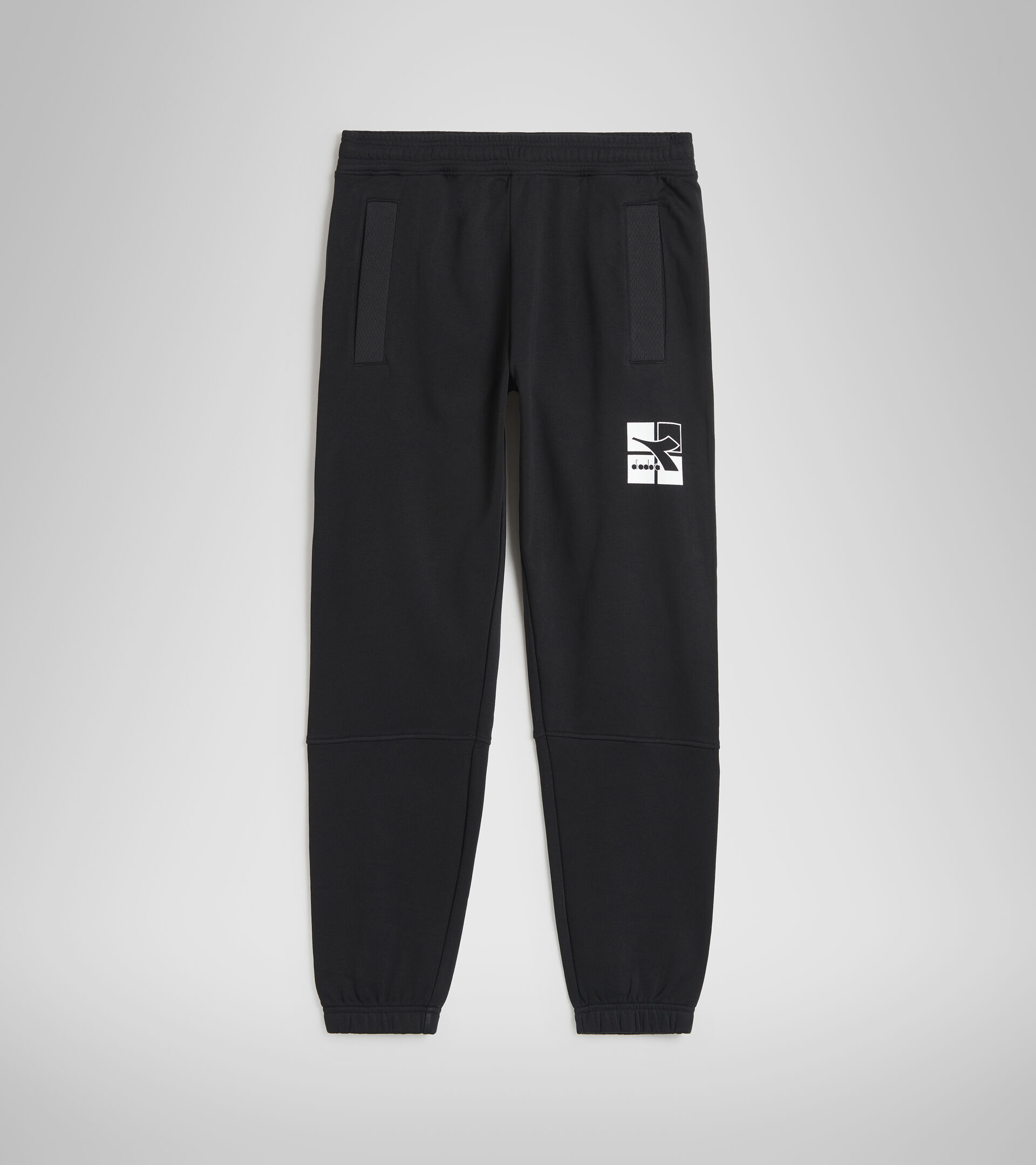 Sports trousers - Men CUFF PANT WEAVE BLACK - Diadora