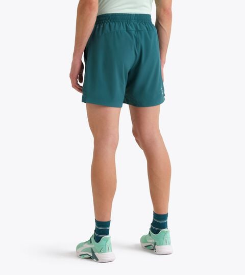 Pantalones cortos 6&rsquo;&rsquo; con tecnolog&iacute;a FIBRAZERO - Competici&oacute;n - Hombre
 SHORTS MATCH FIBRAZERO SOMBREADO PICEA - Diadora