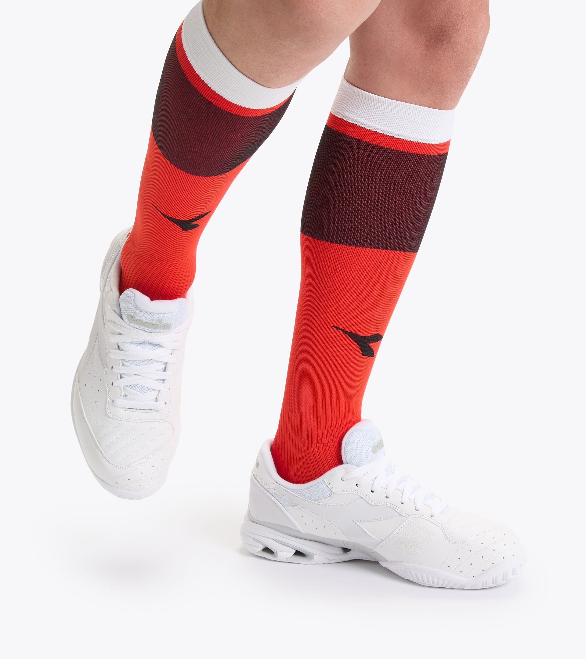 Knee-length socks - Men SOCKS OVER THE CALF FERRARI RED - Diadora