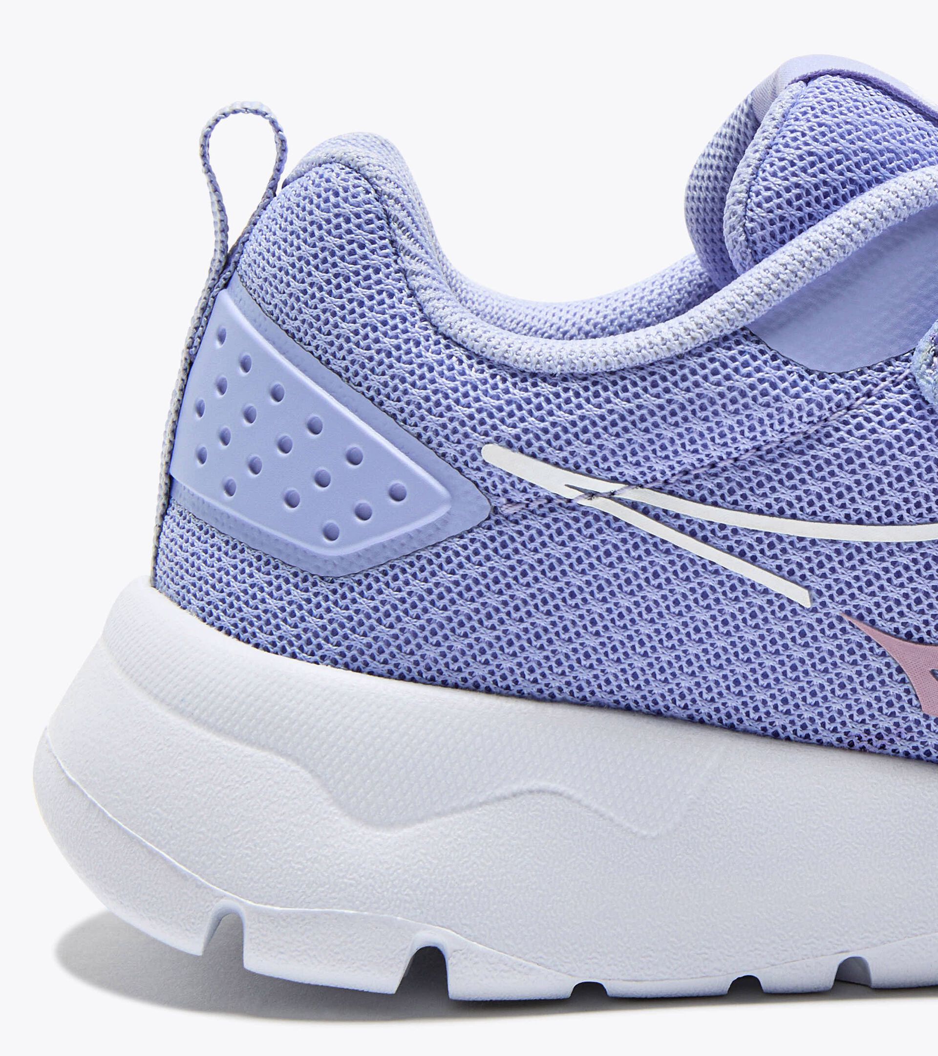 Running  shoe -  4-8  years old - Kids EVO RUN PS BABY LAVENDER /WHITE - Diadora