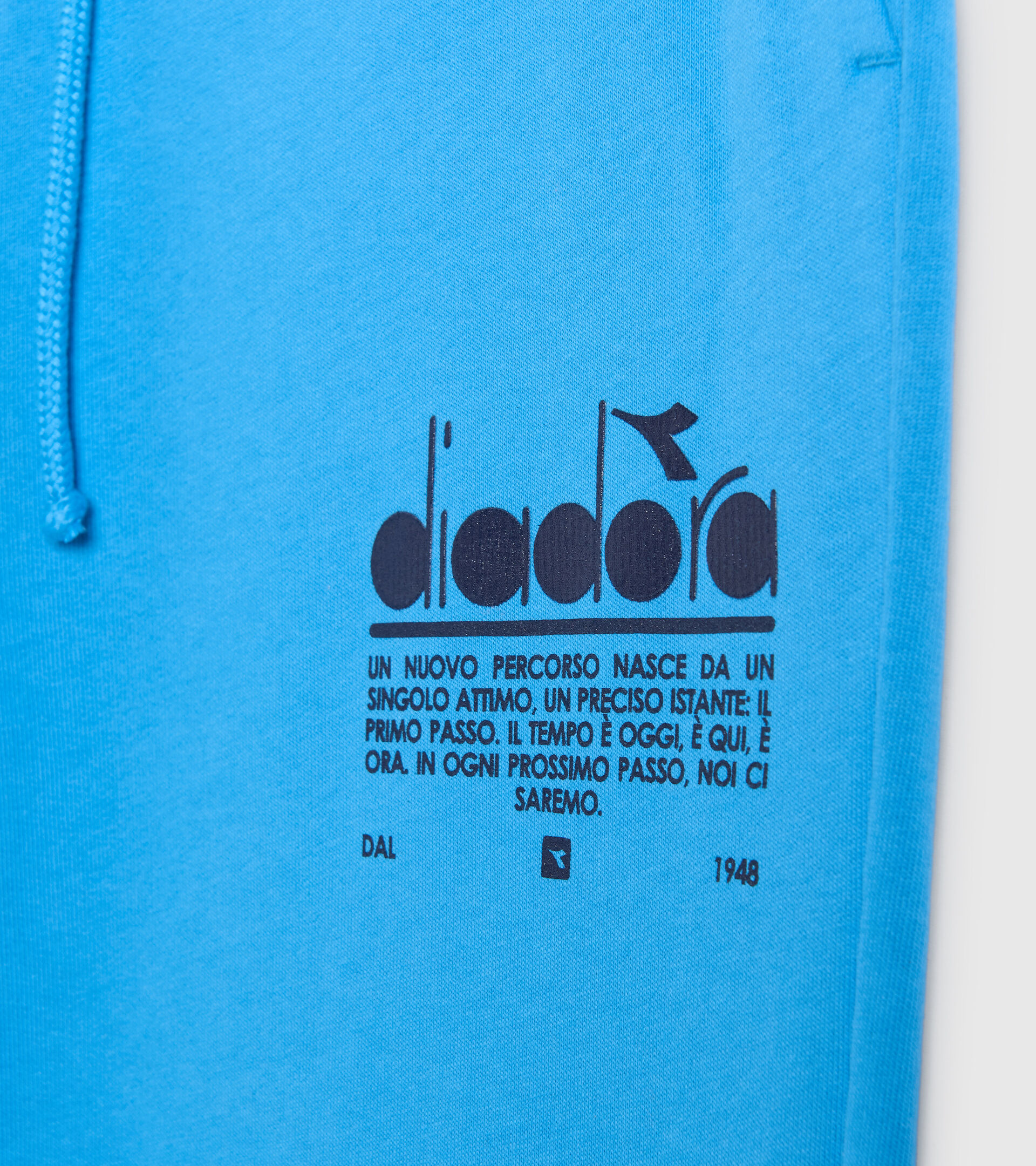 Cotton joggers - Unisex PANT MANIFESTO SKY BLUE INTENSE - Diadora