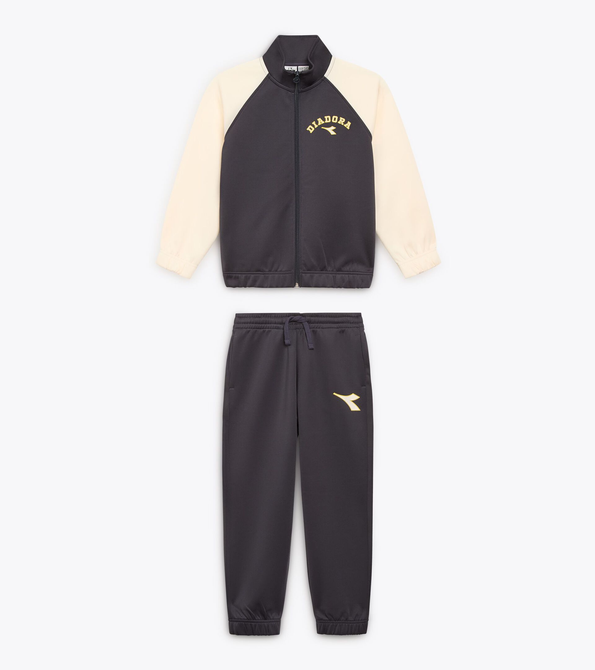 College-inspired Peanuts tracksuit - Kids JU. TRACKSUIT FZ PEANUTS BLUE DENIM - Diadora