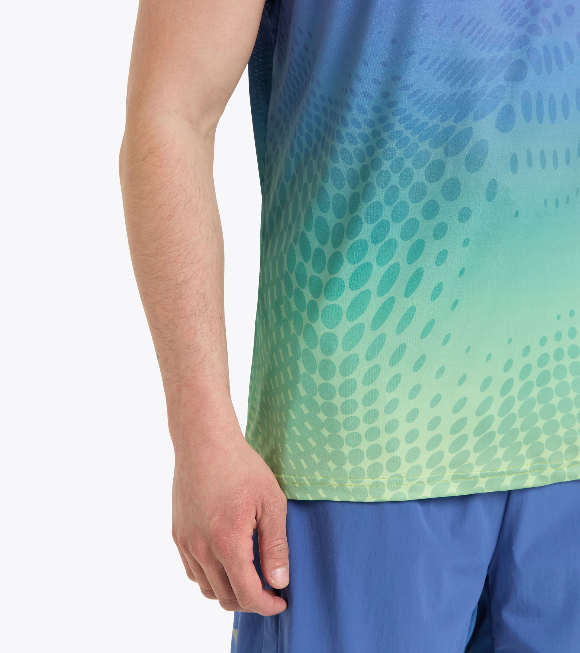 Super-light running vest top - Men SUPER LIGHT TANK BE ONE WATERY MURRINA - Diadora