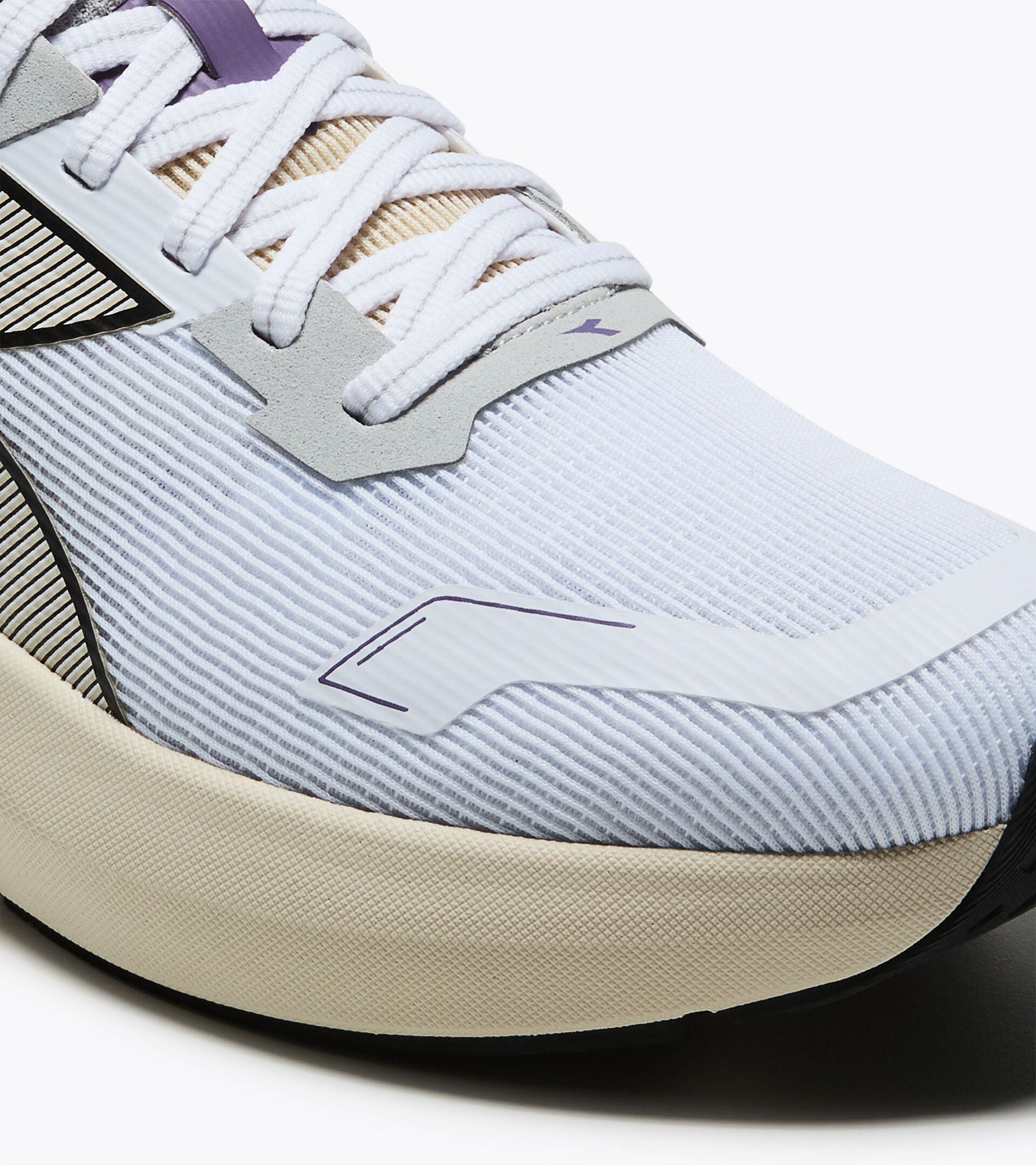Chaussures de running neutres - Femme STRADA 4 W BLC/LAITE D'AMANDE - Diadora