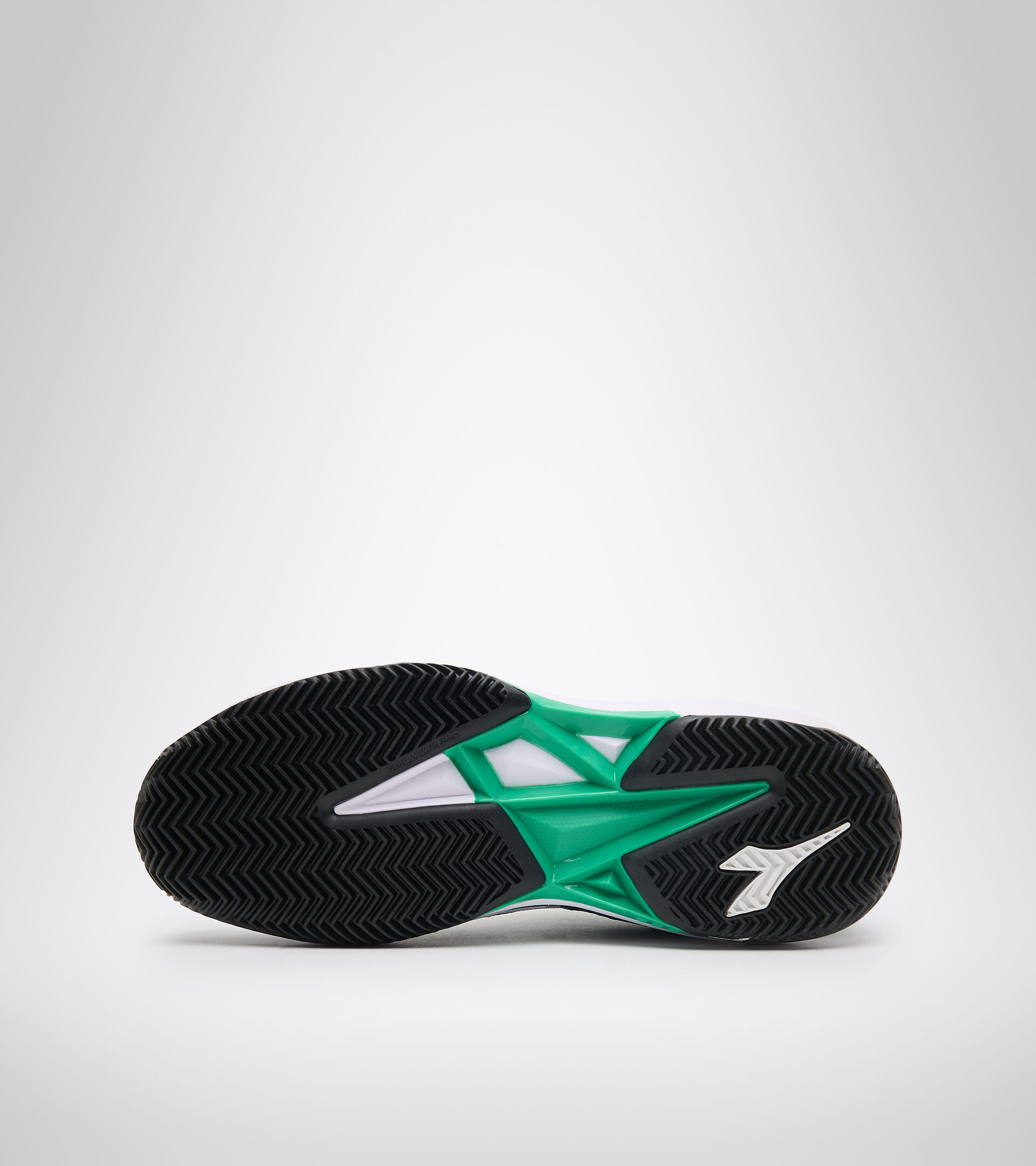 Clay and hard court tennis shoe - Men S.SHOT CLAY BLACK/WHITE/HOLLY GREEN - Diadora