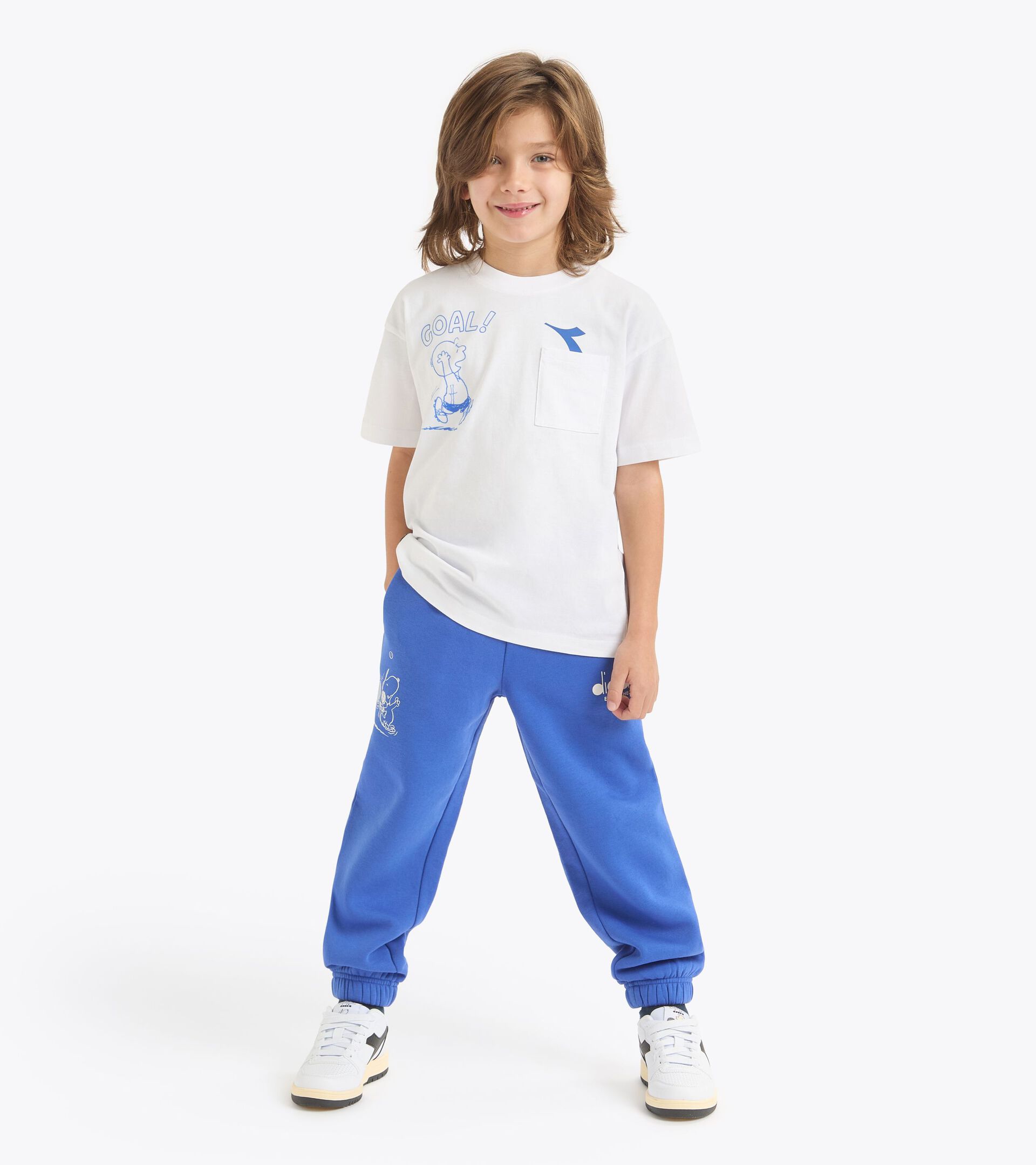 Peanuts t-shirt - Kids 
 JB. T-SHIRT SS PEANUTS DARK ROYAL - Diadora