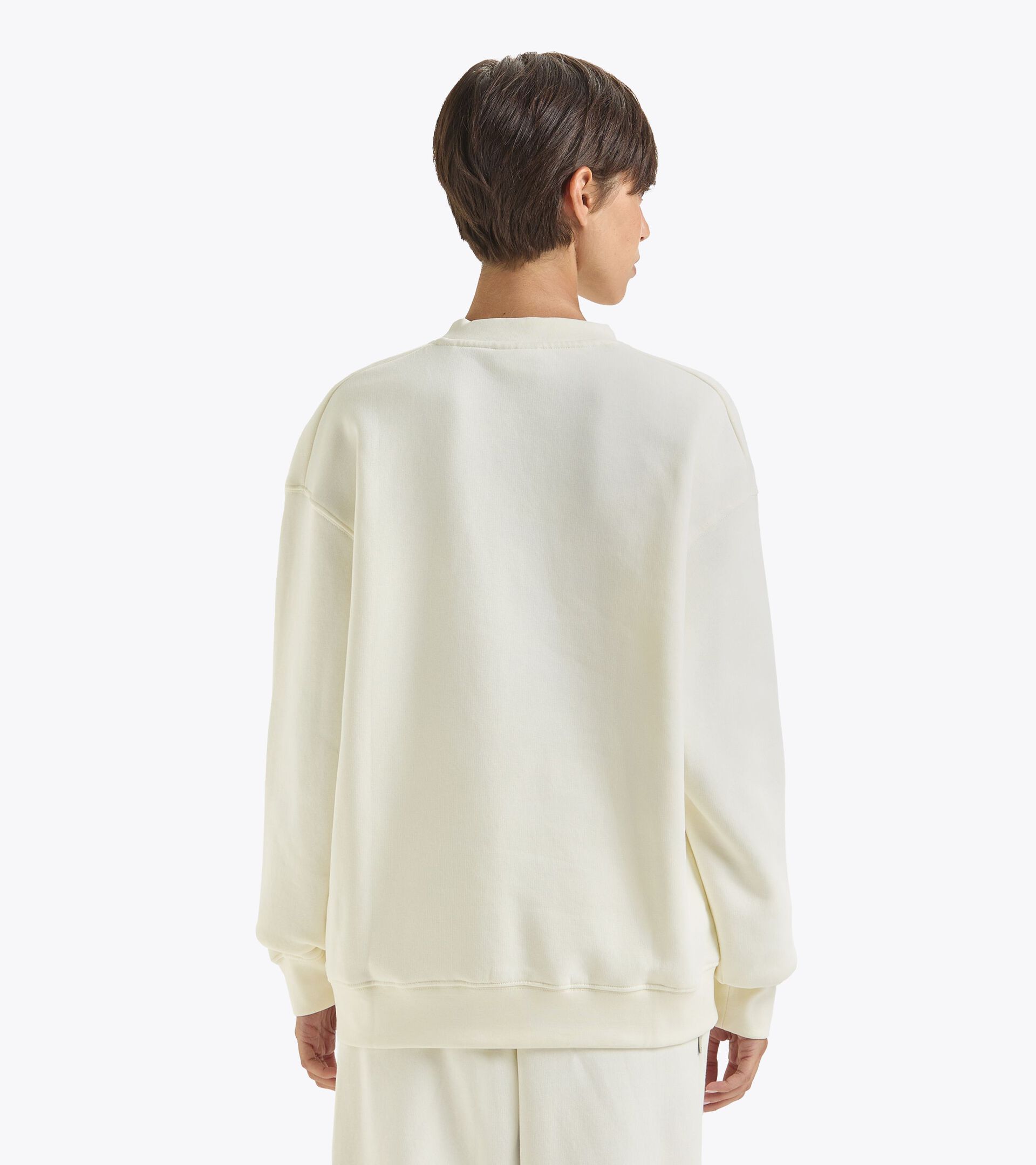 Sweat-shirt ras de cou - Gender Neutral SWEATSHIRT CREW 1948 ATHL. CLUB BLANCHE VANILLE GLACE - Diadora