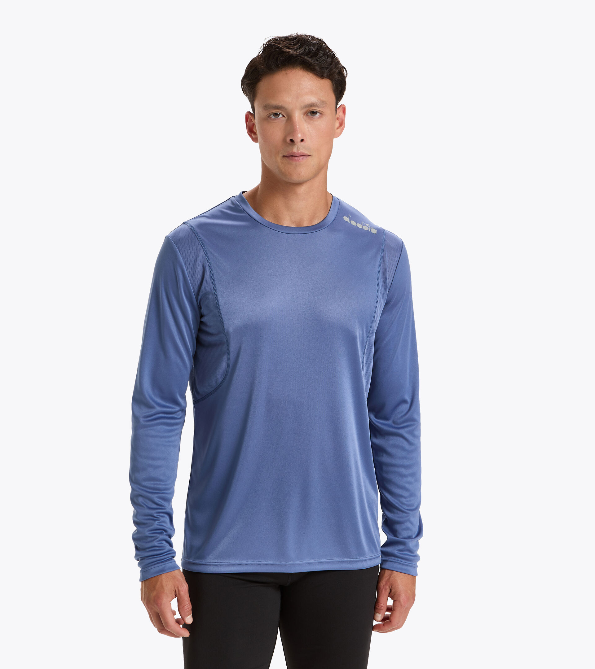 Running T-shirt - Men LS CORE TEE INFINITY - Diadora