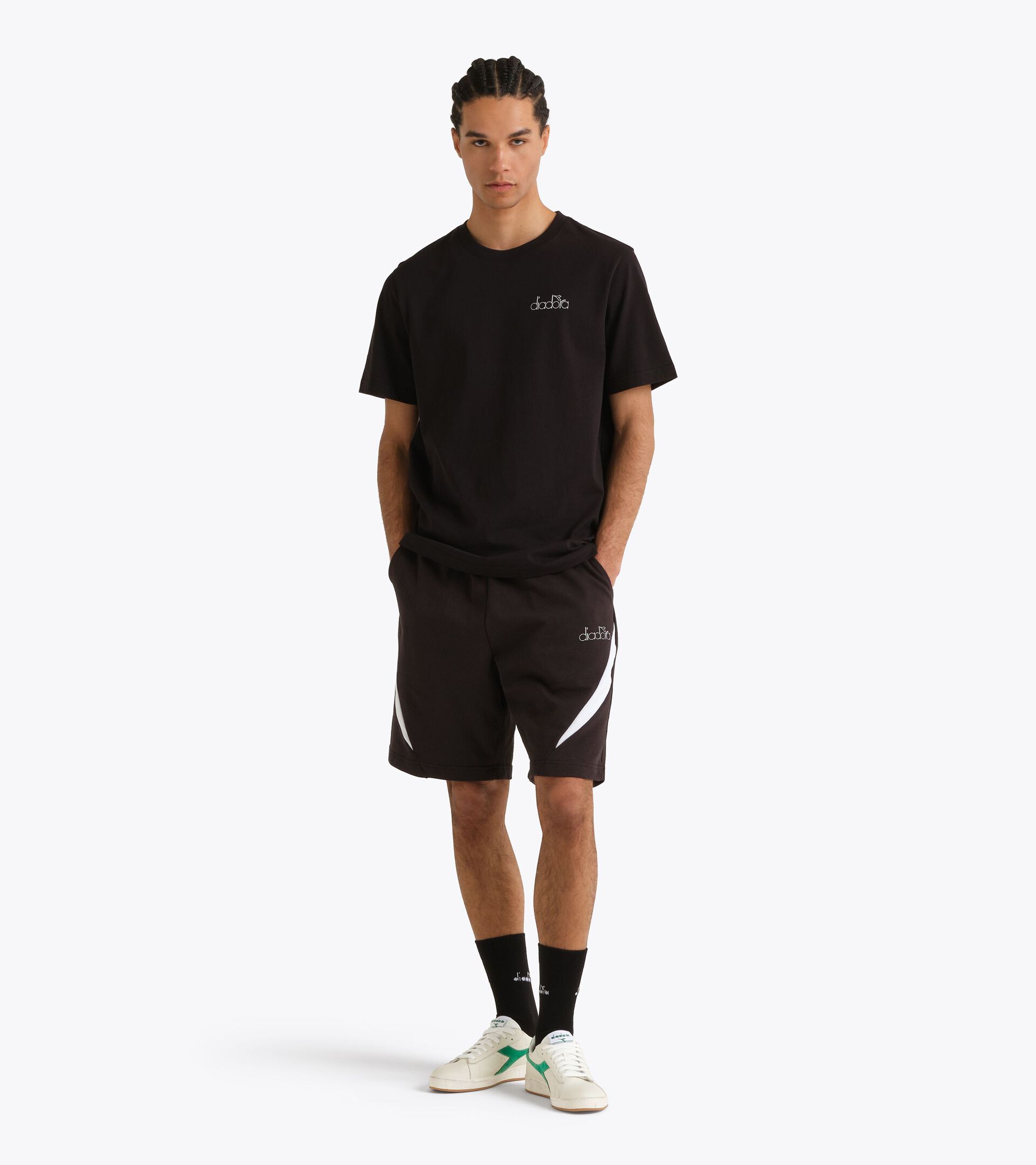Logo Bermuda Shorts - All-gender BERMUDA LOGO EXC. BLACK - Diadora