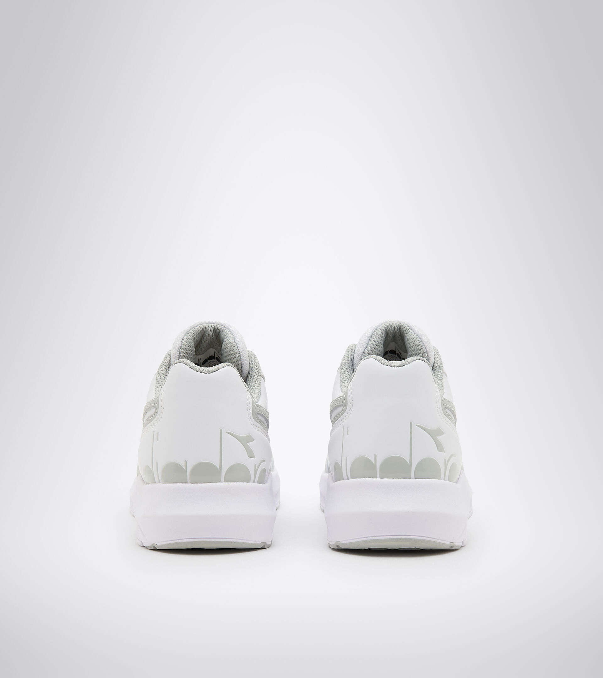 Running shoe - Kids FALCON SL JR WHITE/SILVER - Diadora