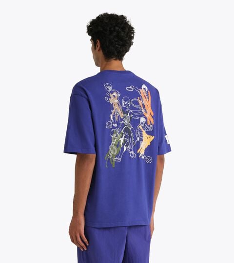 Legacy T-shirt - Made In Italy - All-gender T-SHIRT SS LEGACY II NAVY - Diadora