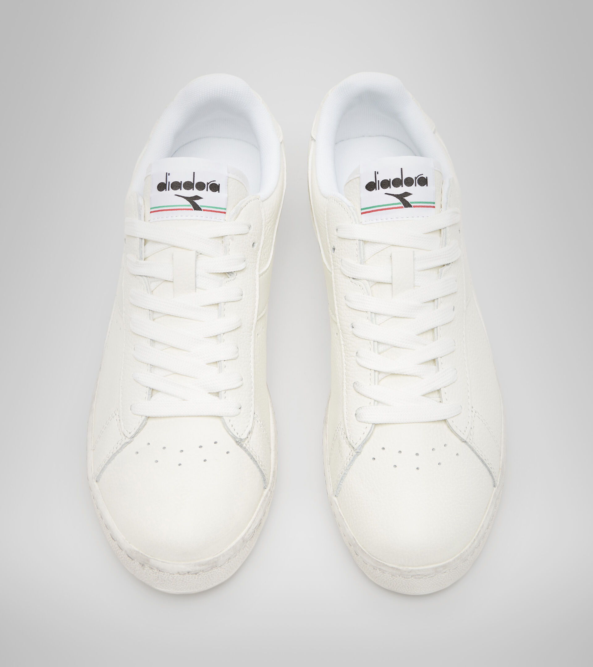Footwear Sportswear UNISEX GAME L LOW WAXED WHITE/WHITE/WHITE Diadora