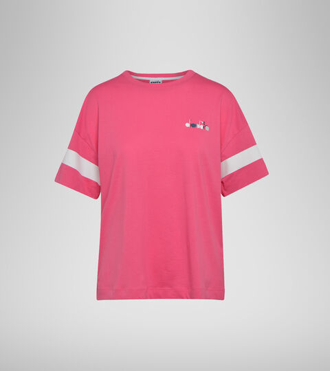 Camiseta básica - Mujer L. T-SHIRT SS SPOTLIGHT FANDANGO ROSA - Diadora