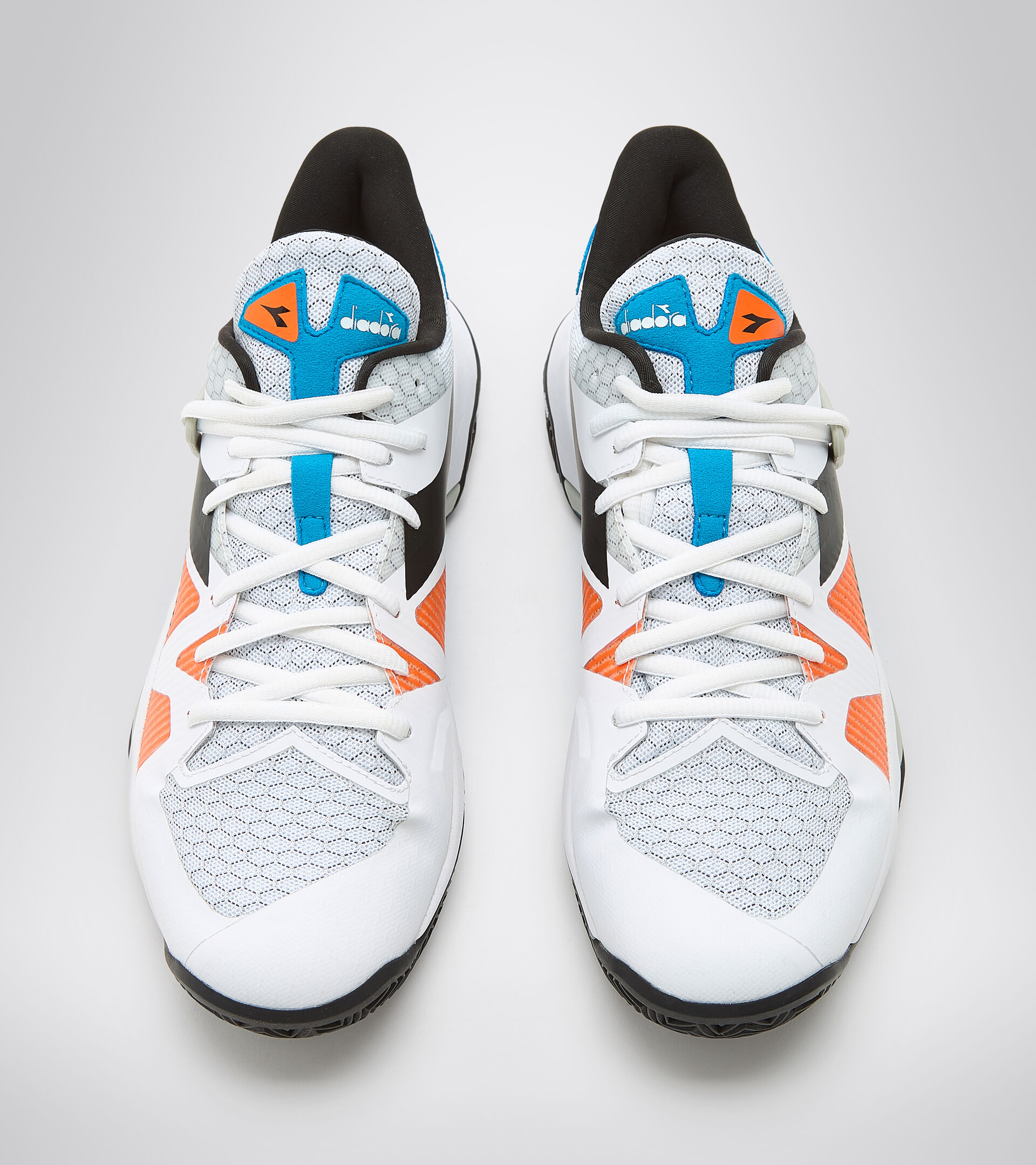Tennis shoes - Men B.ICON CLAY WHITE/BLACK/BLUE JEWEL - Diadora