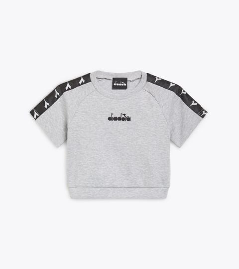 Camiseta cropped de canalé - Niña/Adolescente
 JG. CROP TOP TAPE EDIFICIOS ALTOS MEZCLA - Diadora