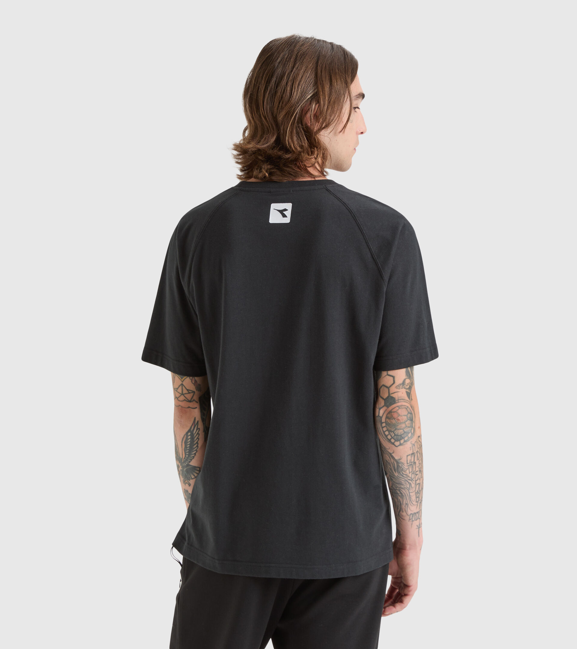 Cotton and polyester T-shirt - Men’s T-SHIRT SS  URBANITY BLACK - Diadora