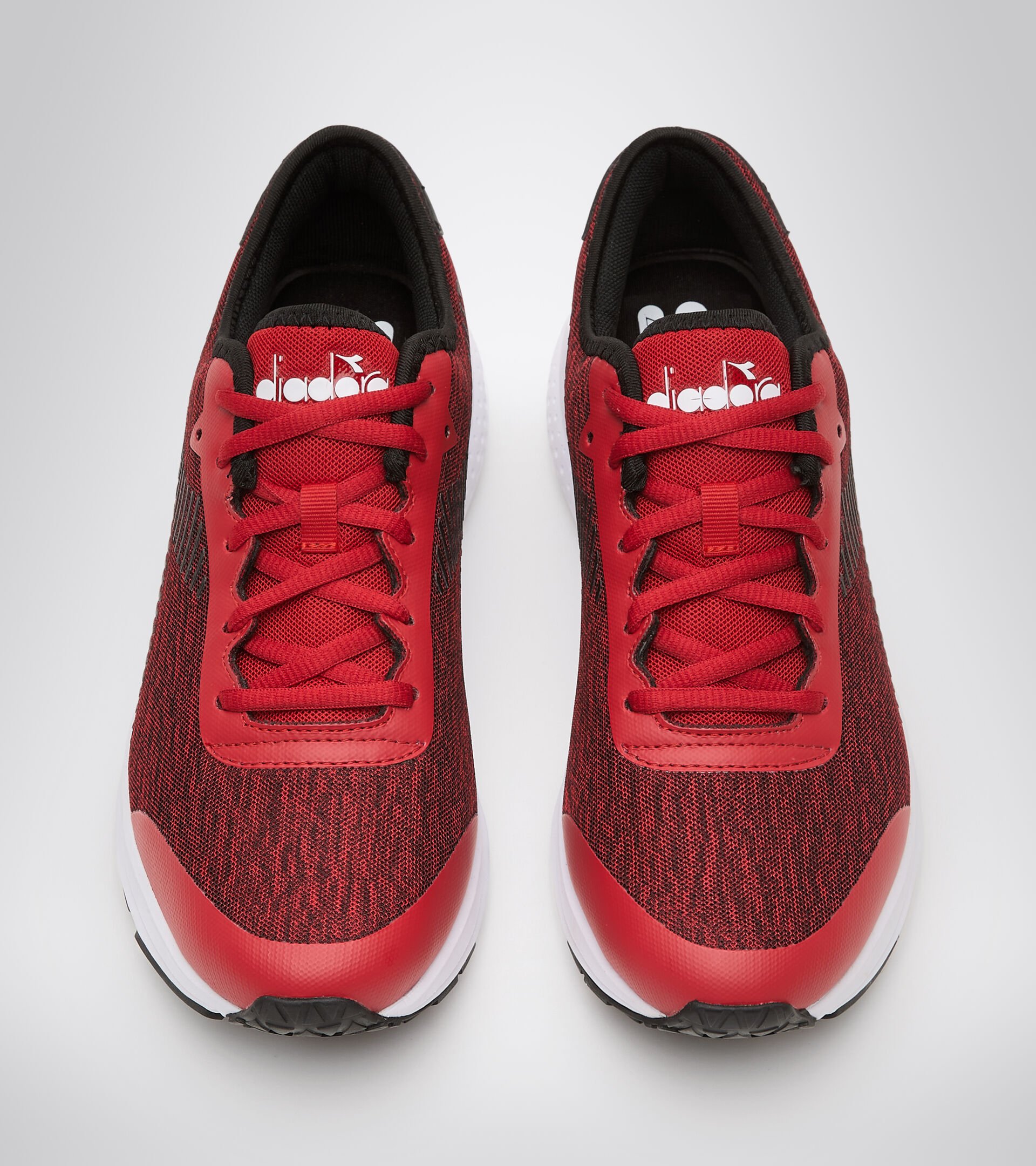 Sports shoes - Men PASSO TRUE RED /BLACK - Diadora