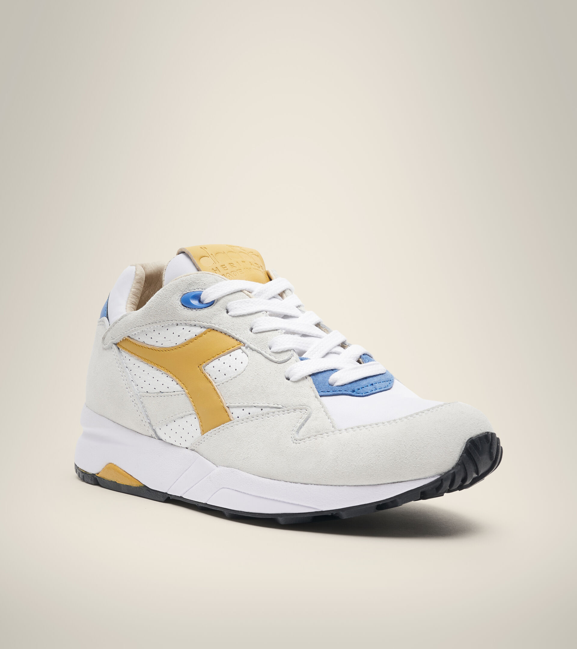 Made in Italy Heritage Shoe - Unisex ECLIPSE ITALIA WHITE/WHISPER WHITE - Diadora
