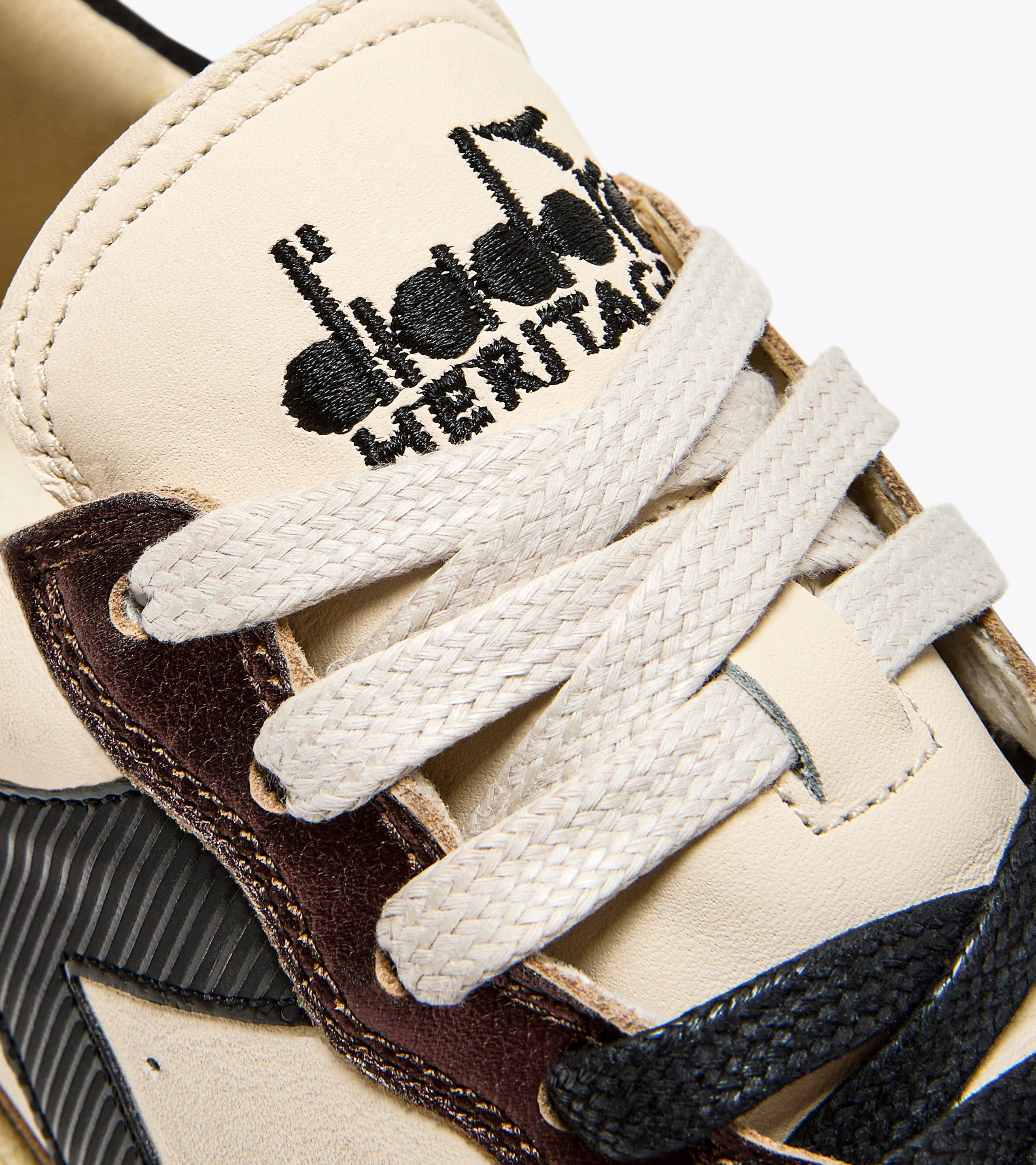 Diadora heritage mi basket used black best sale