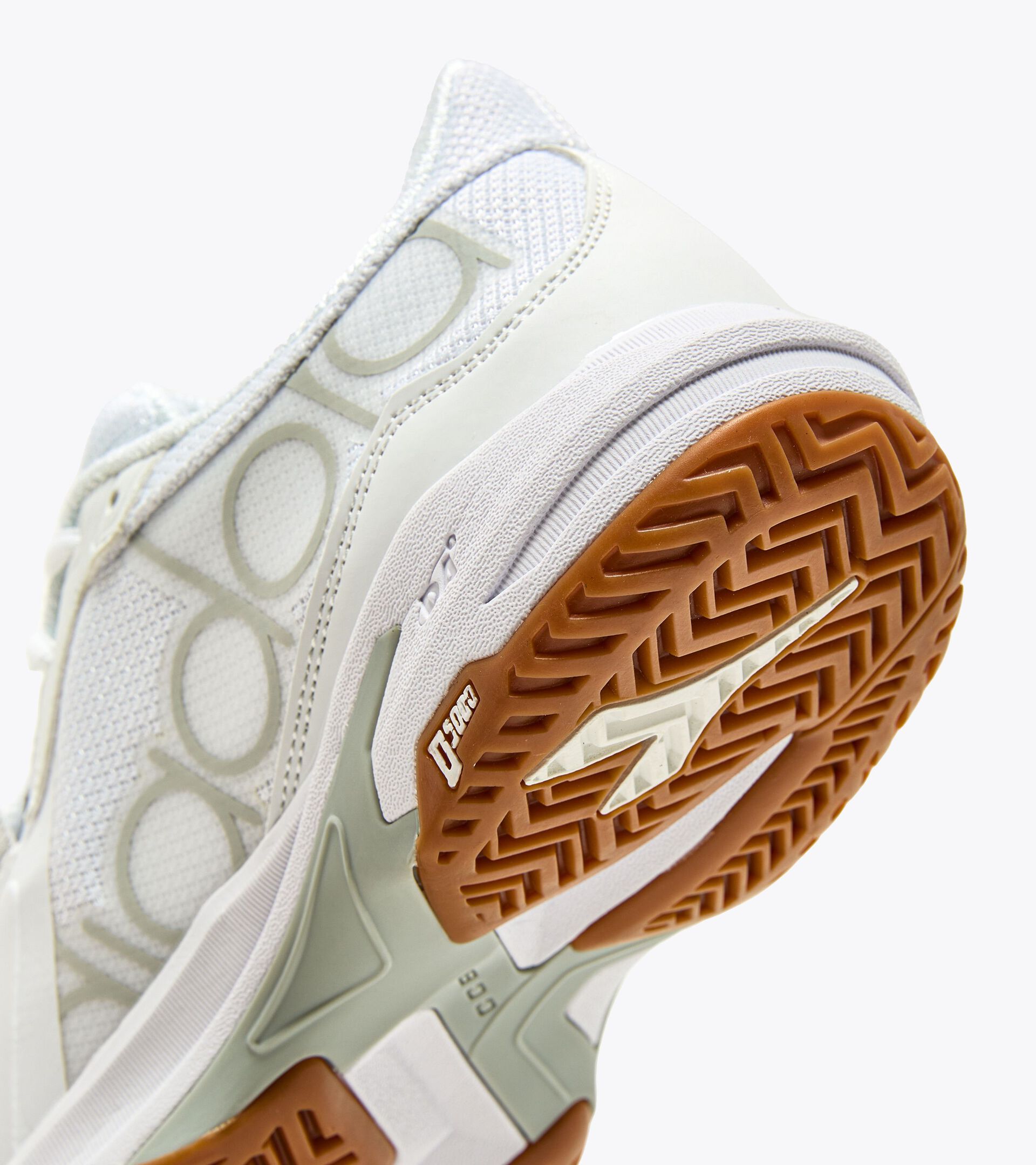 Tennis shoes for clay courts - Men TROFEO 2 ID WHITE/SILVER - Diadora
