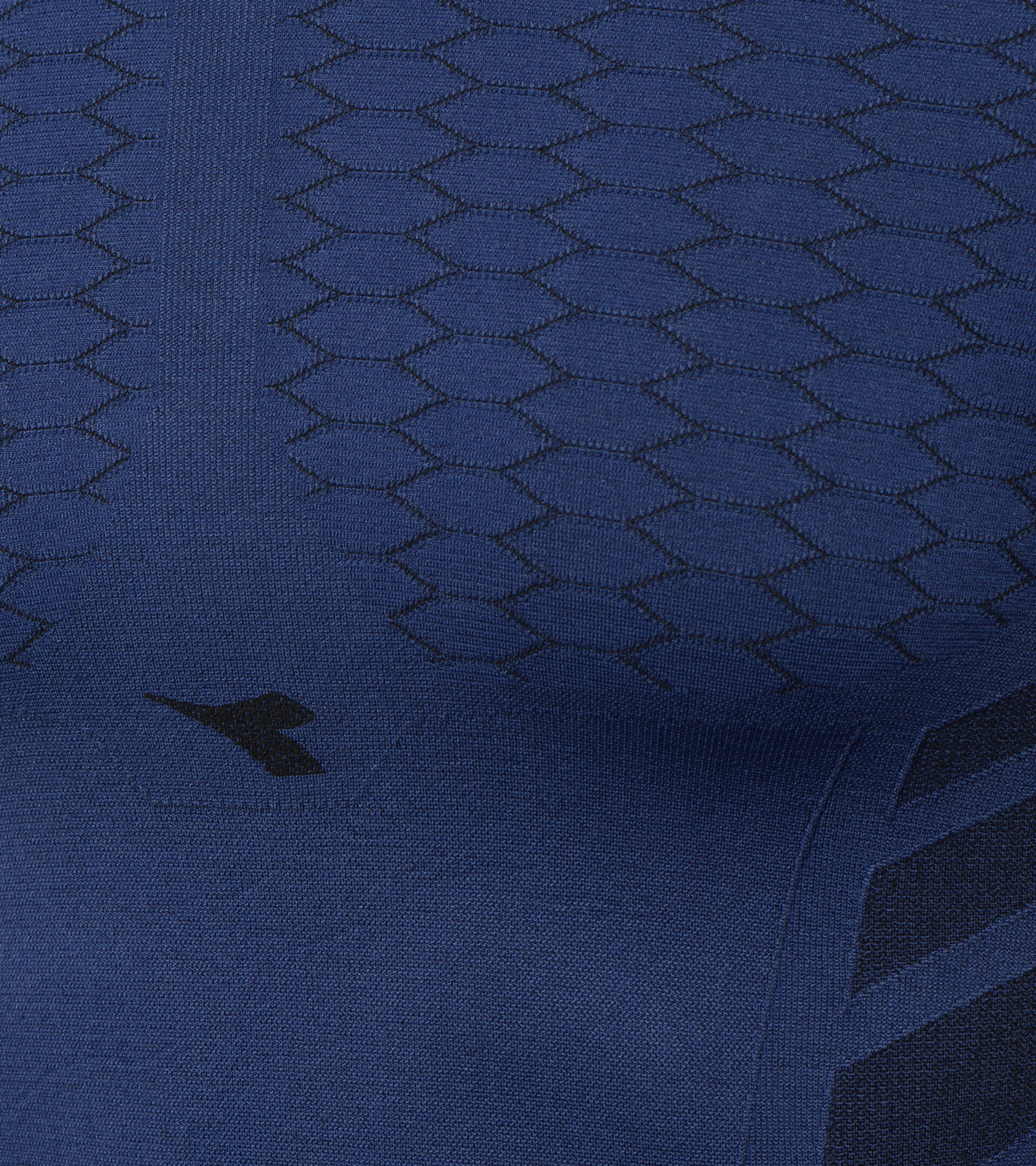T-shirt d'entraînement à manches longues - Homme LS TURTLE NECK ACT BLEU INFINI - Diadora