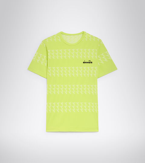 SS SKIN FRIENDLY T-SHIRT, GREEN SPRING Made in Italy running T-shirt - Men SS SKIN FRIENDLY T-SHIRT GREEN SPRING - Diadora