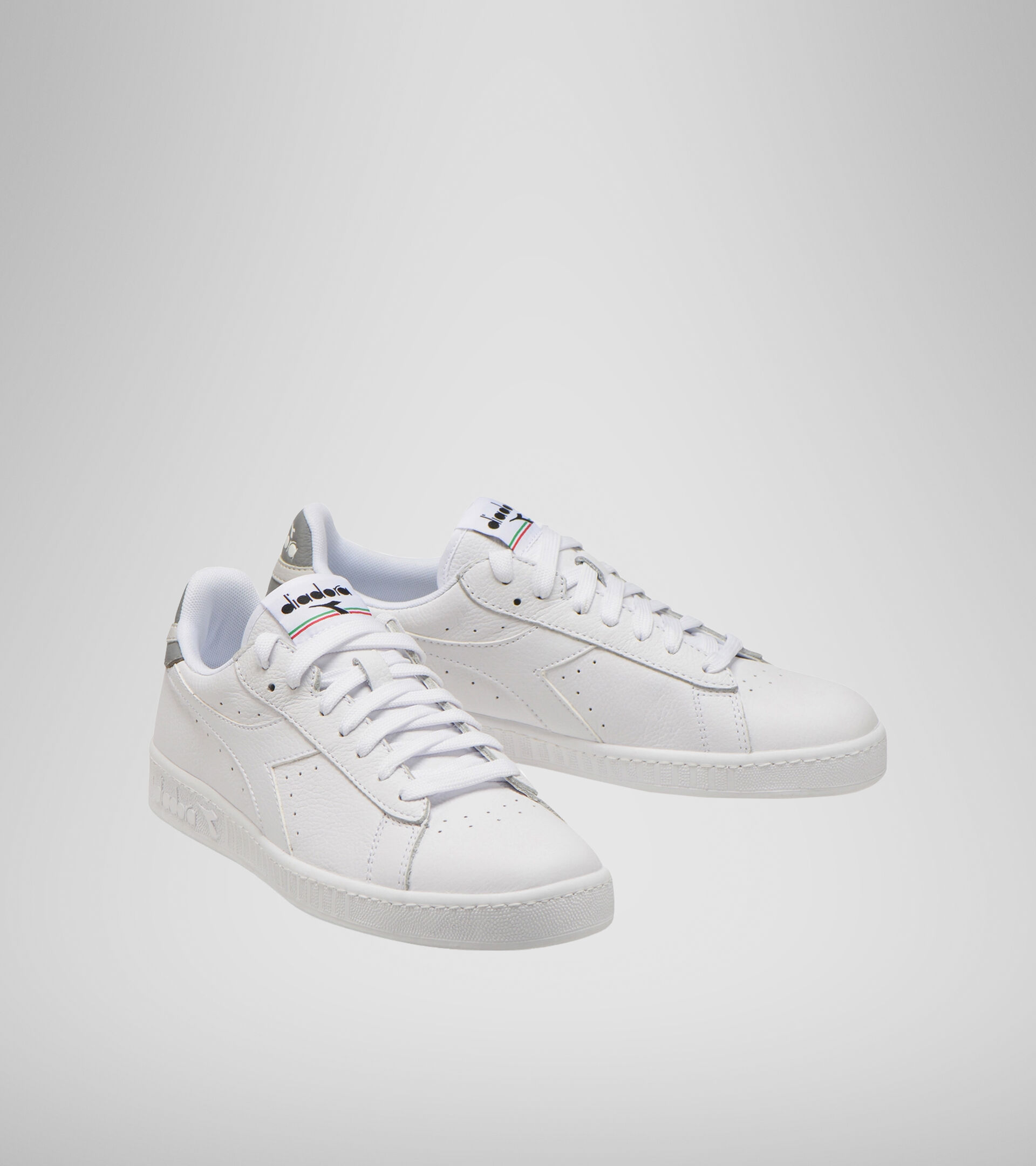 Sports shoe - Unisex GAME L LOW OPTICAL WHITE/GRAY (C3139) - Diadora