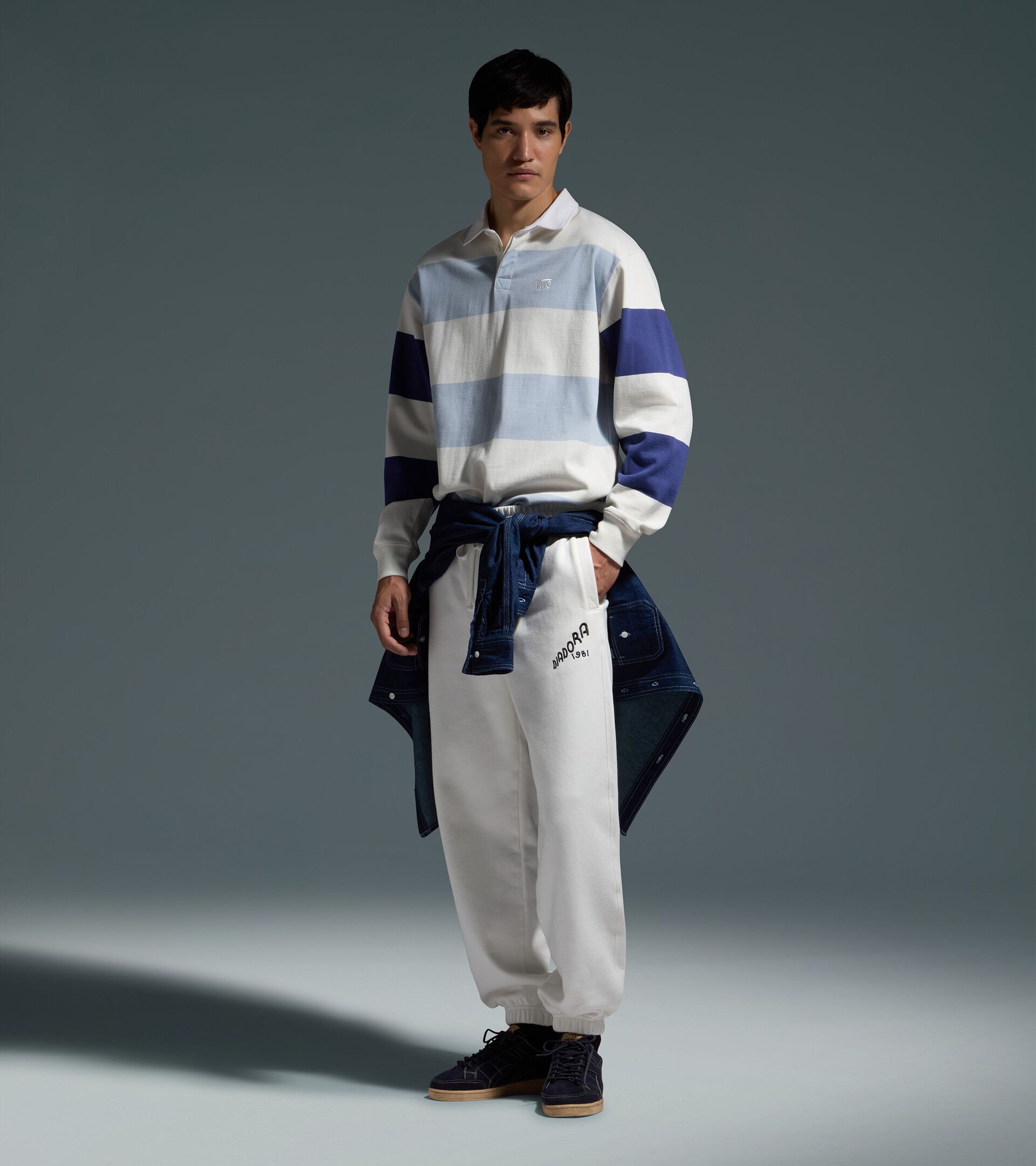Legacy Tracksuit - Made In Italy - All-gender PANTS LEGACY WHITE MILK - Diadora