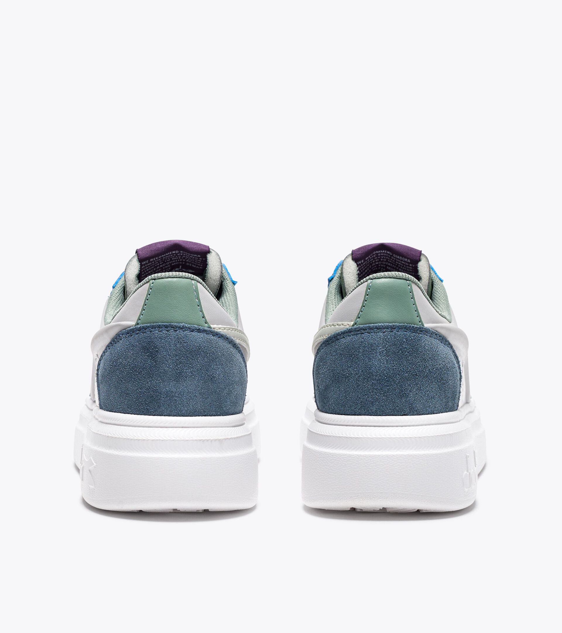 Sport-Sneaker - Damen - Plateausohle  MAGIC BOLD PUFFY WN GRIGIO ALASKA/BLUE MIRAGE - Diadora