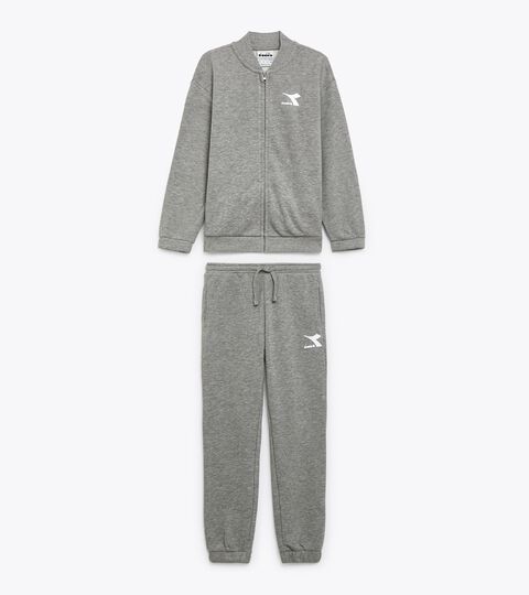 Tracksuit - Kids JU. TRACKSUIT FZ CORE HIGH RISE MELANGE - Diadora