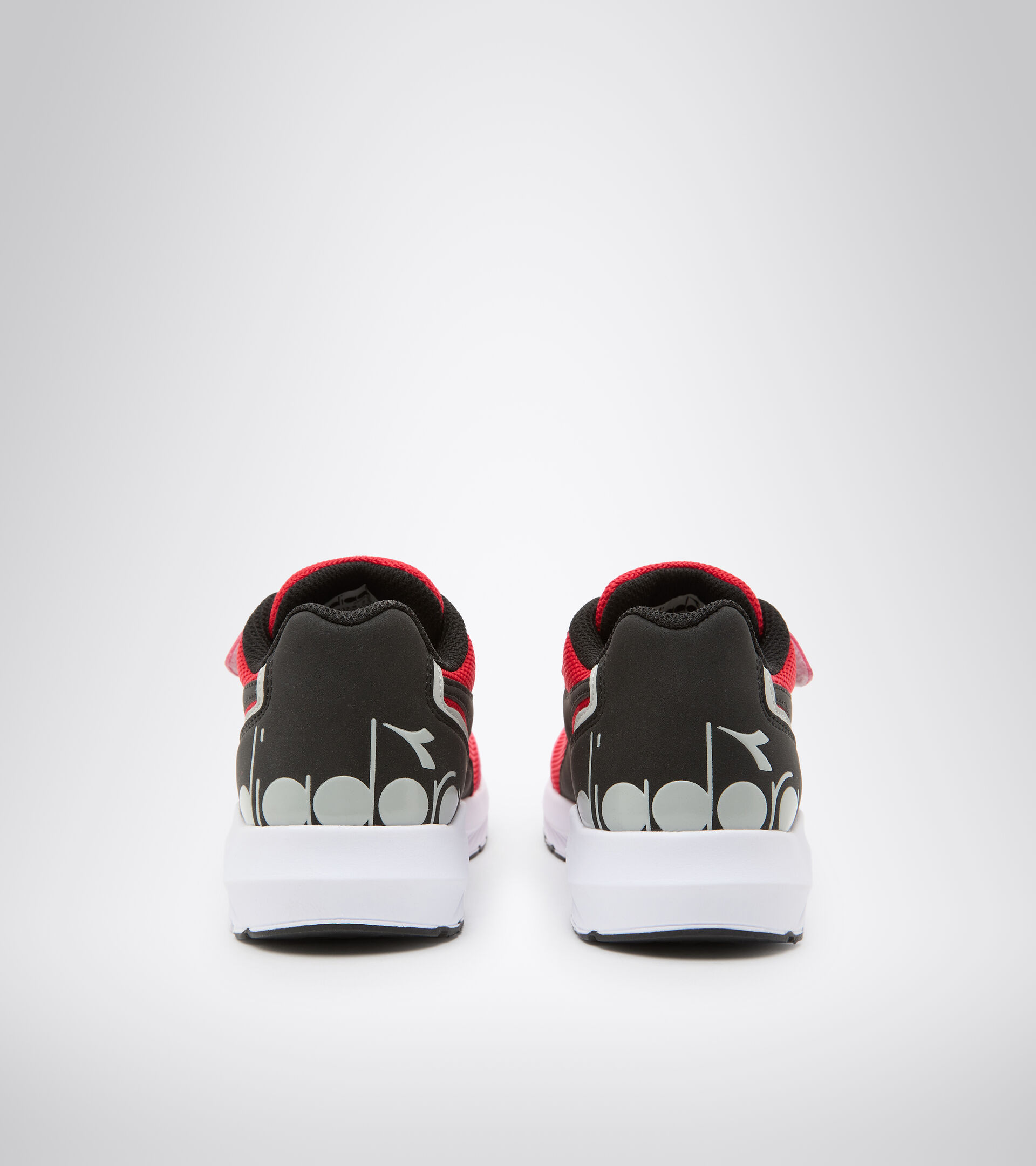 Laufschuh - Unisex Kind FALCON JR V RISIKOREICH ROT/SCHWARZ/WEISS - Diadora