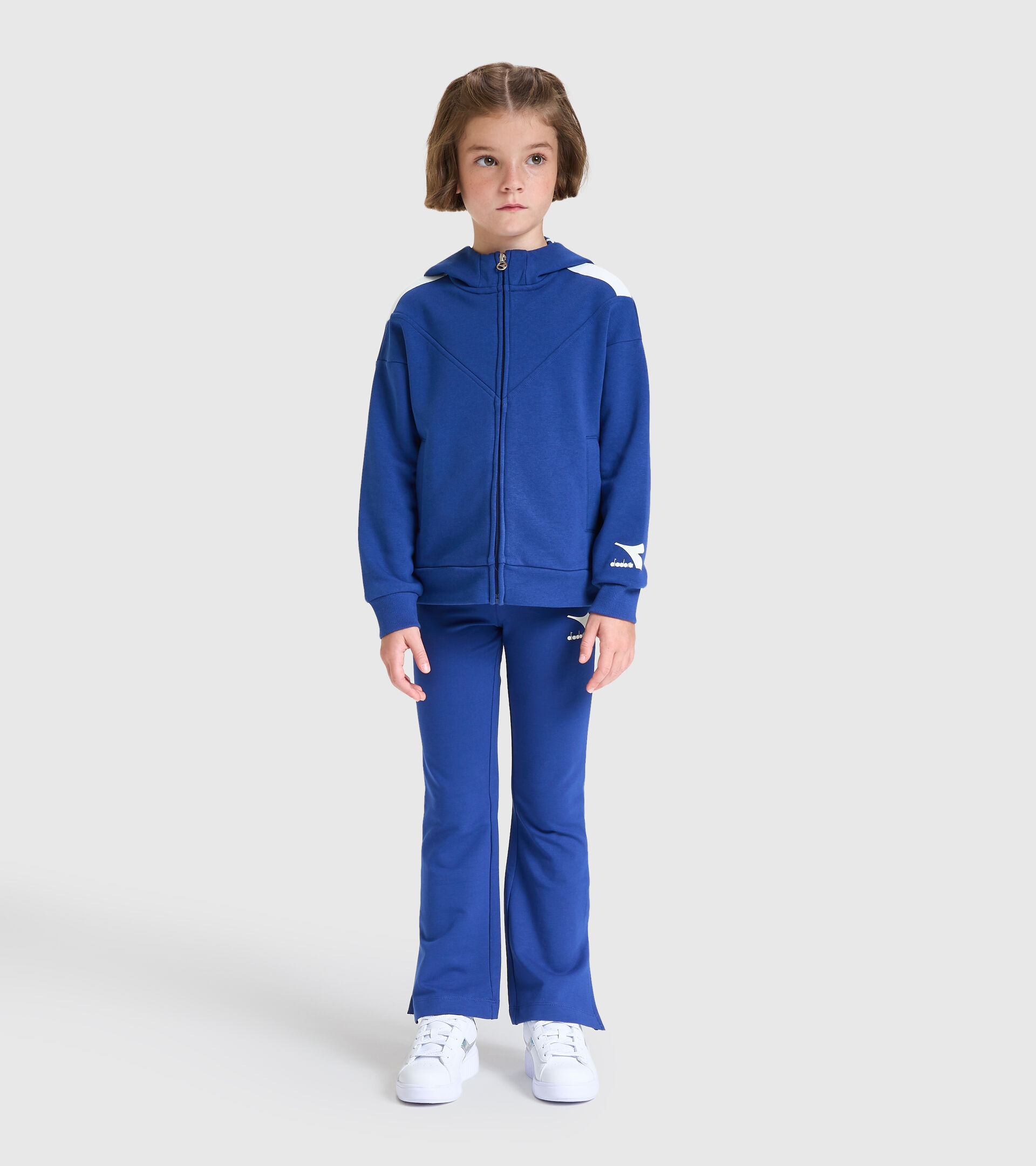 Tracksuit - Kids JG.HD FZ TRACKSUIT TWINKLE TWILIGHT BLUE - Diadora