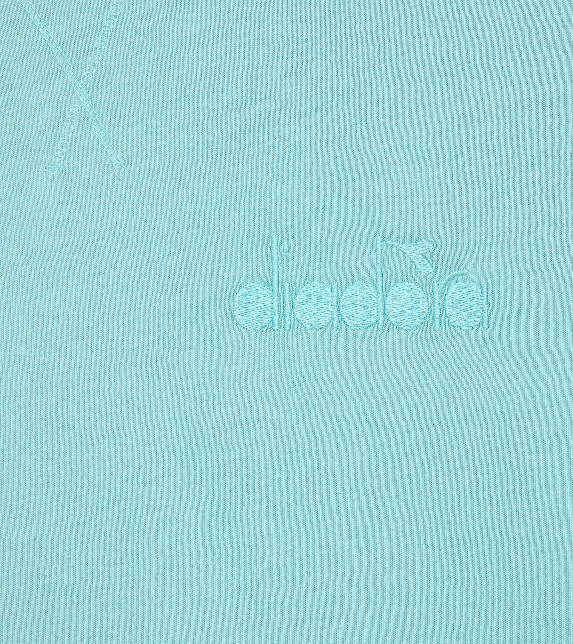 T-shirt - Gender Neutral T-SHIRT SS ATHL. LOGO TURQUOISE PASTEL - Diadora