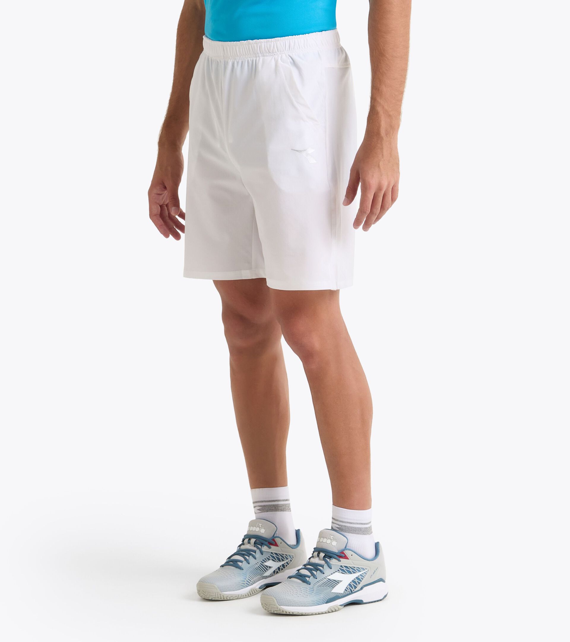 Bermuda de tenis - Hombre SHORT COURT BLANCO VIVO - Diadora