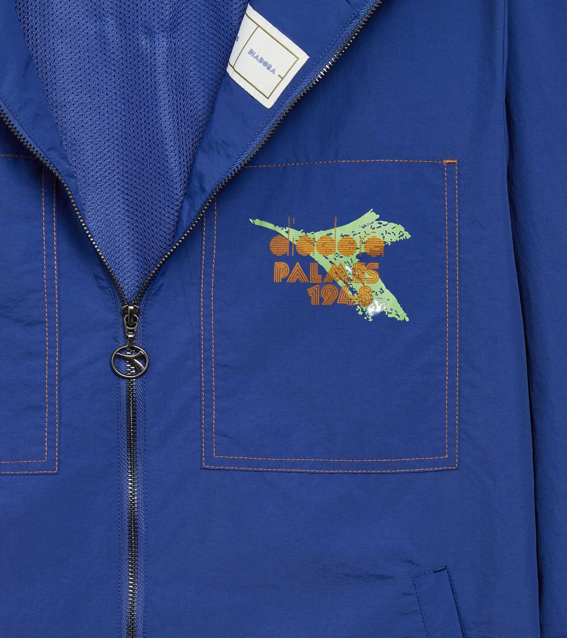 Chaqueta cortavientos Legacy con capucha - Made in Italy - Para todos los géneros JACKET LEGACY AZUL LIMOGES - Diadora